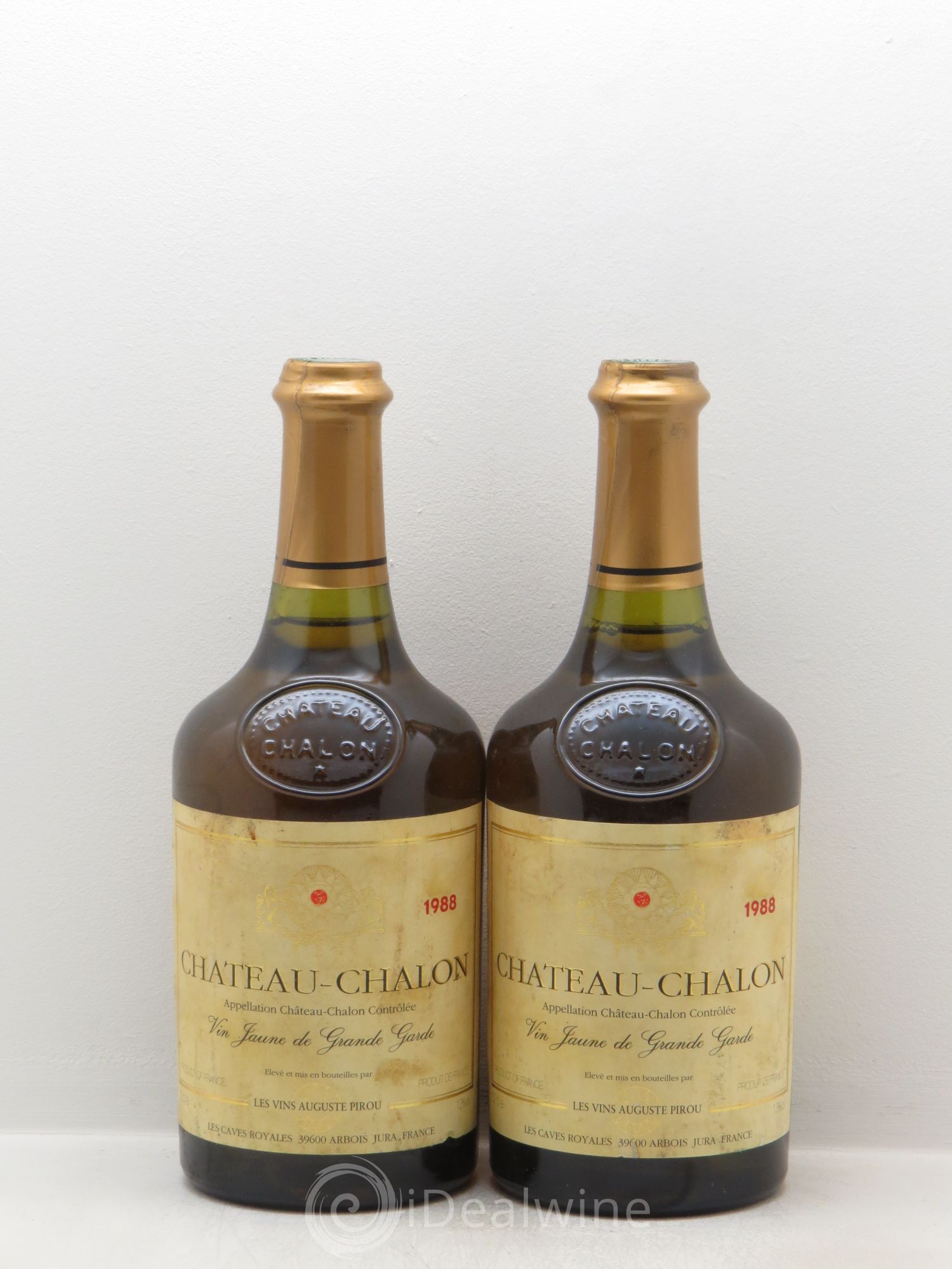 Château-Chalon les Caves Royales (sans prix de réserve) 1988 - Posten von 2 Flaschen - 0