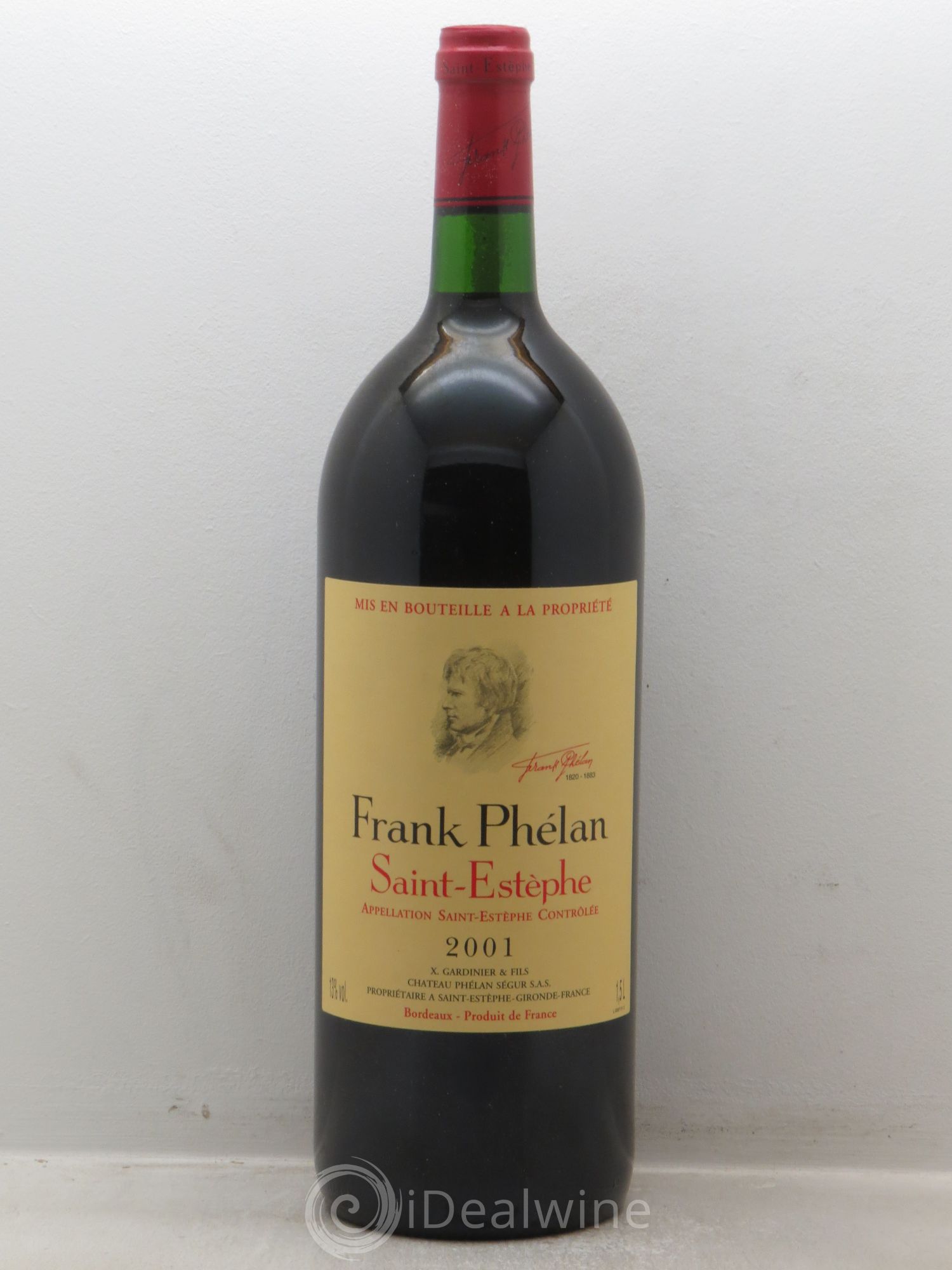 Frank Phélan Second Vin 2001 - Lot de 6 magnums - 0