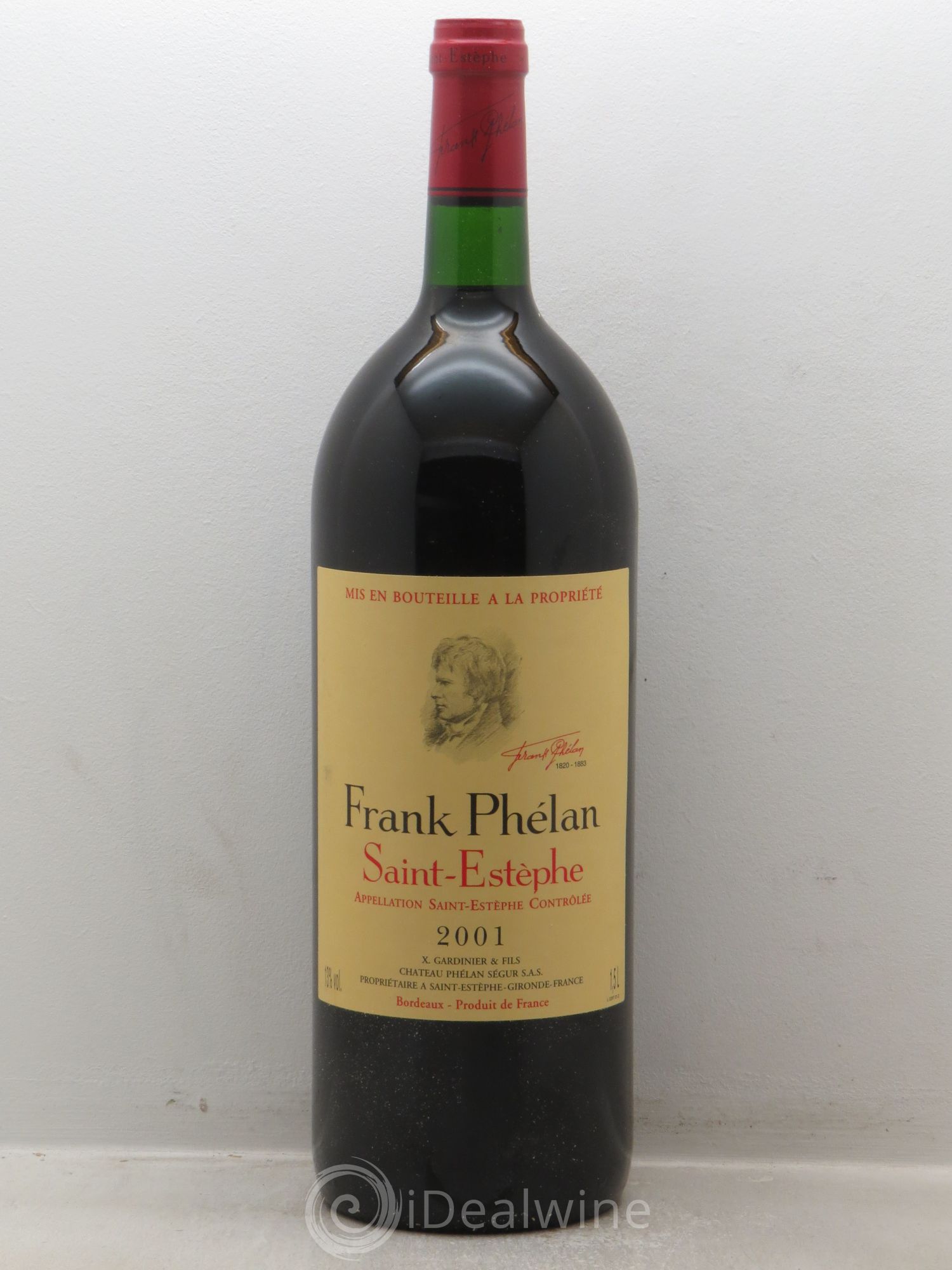 Frank Phélan Second Vin 2001 - Lot de 6 magnums - 0