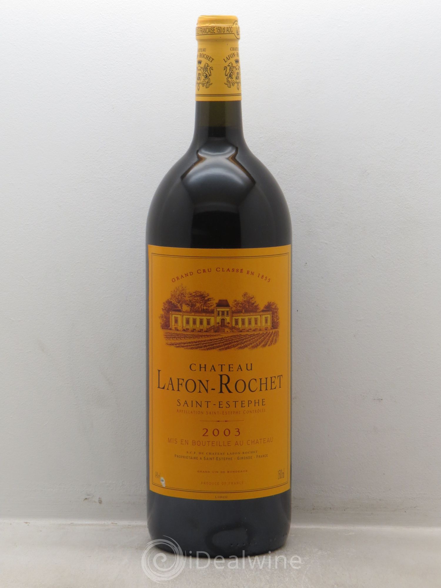 Château Lafon Rochet 4ème Grand Cru Classé 2003 - Lot de 6 magnums - 0