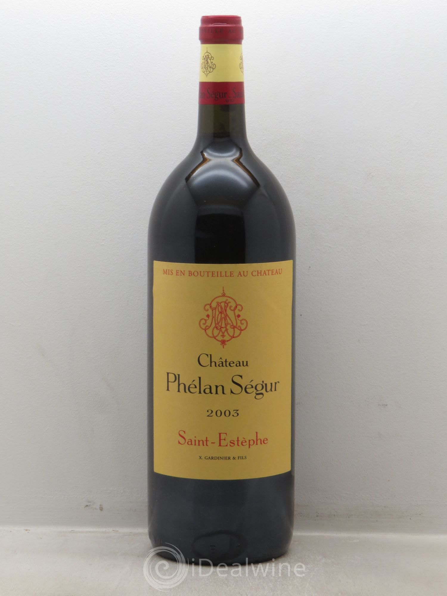Château Phélan Ségur 2003 - Lot de 6 magnums - 0