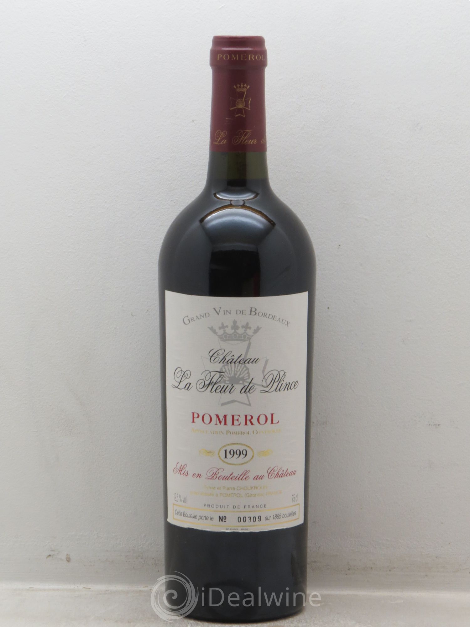 Château la Fleur de Plince 1999 - Lot de 6 bouteilles - 0