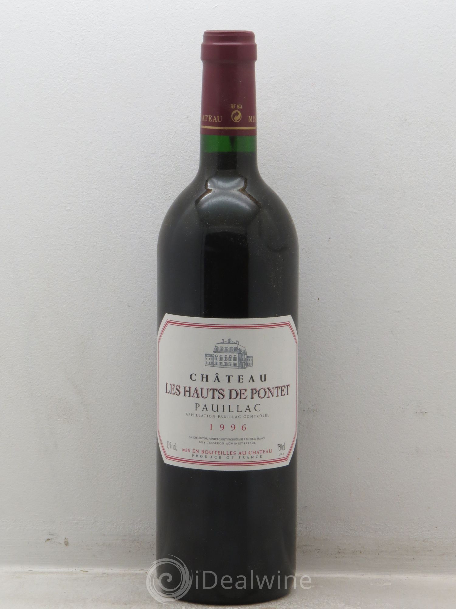 Les Hauts de Pontet-Canet Second Vin 1996 - Lot de 12 bouteilles - 0
