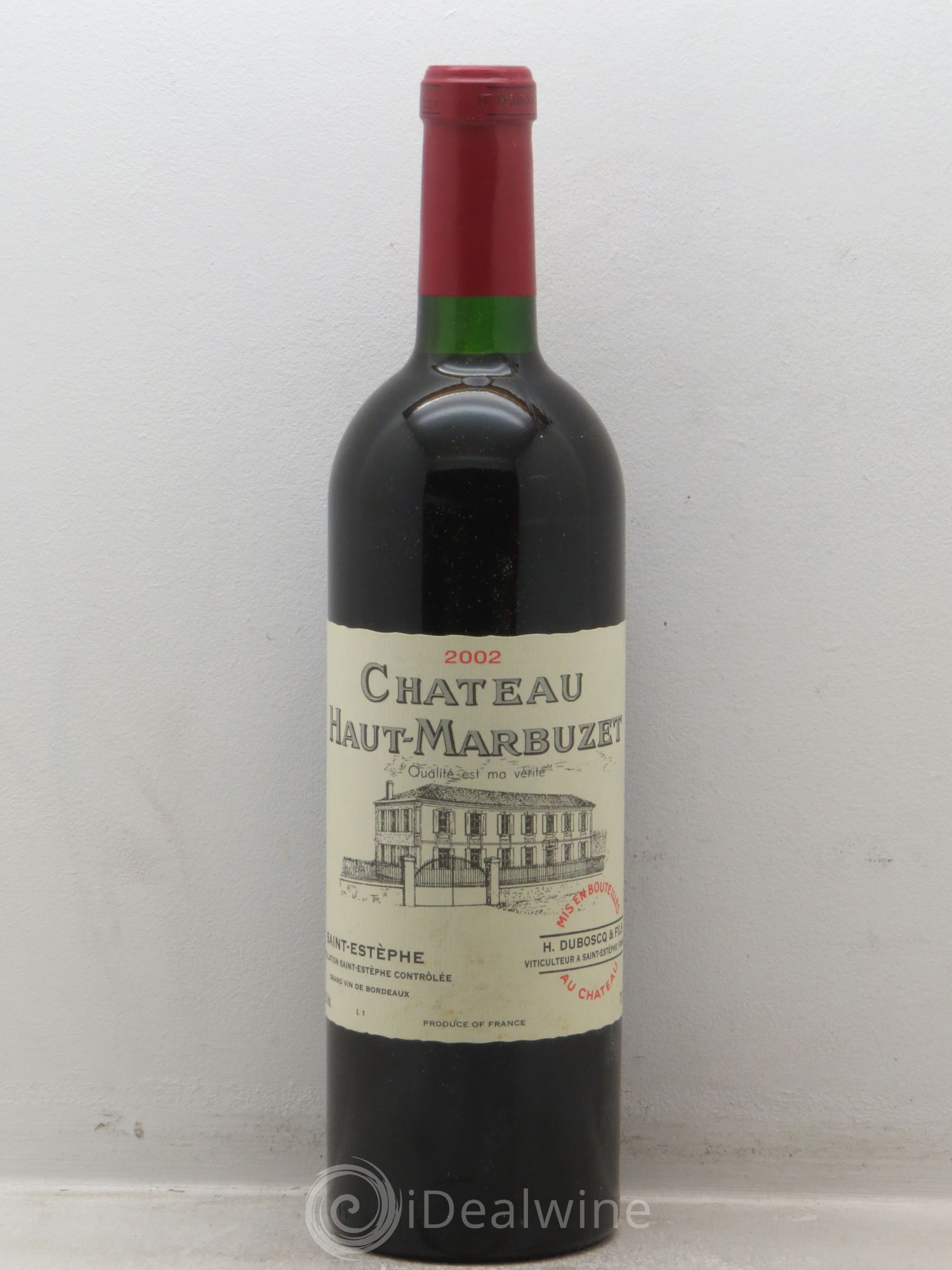Château Haut Marbuzet 2002 - Lot de 6 bouteilles - 0