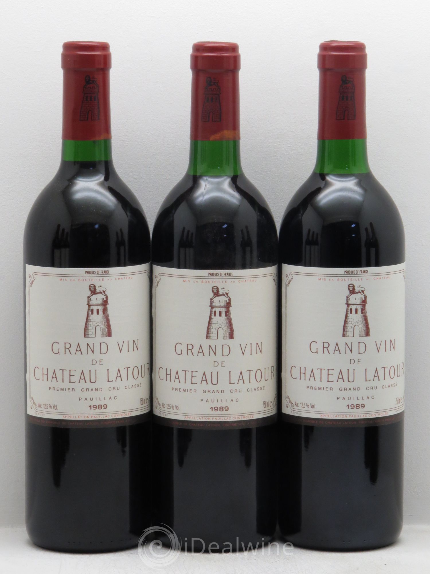 Château Latour 1er Grand Cru Classé 1989 - Lot de 12 bouteilles - 2