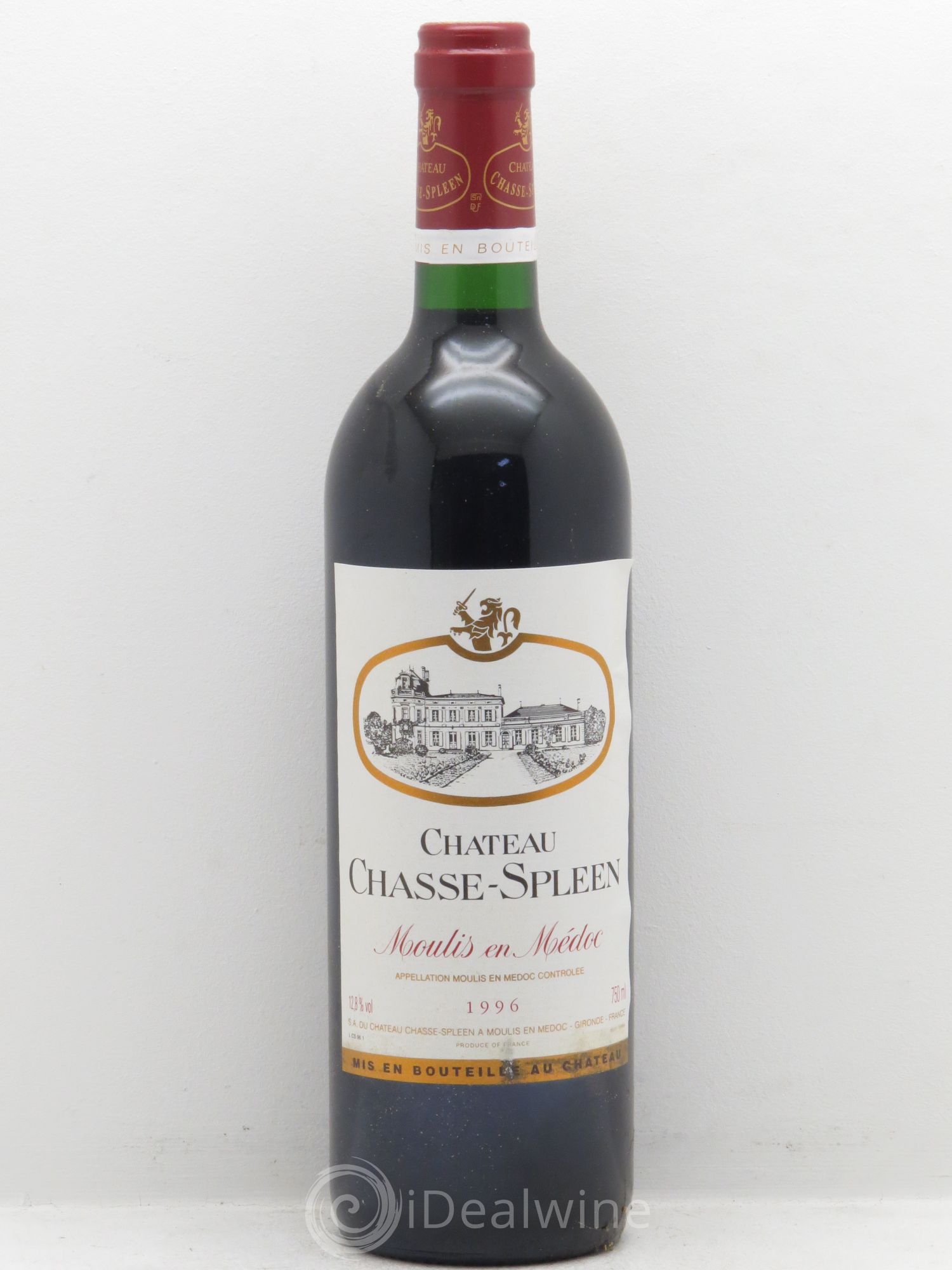 Château Chasse Spleen 1996 - Lot de 12 bouteilles - 0