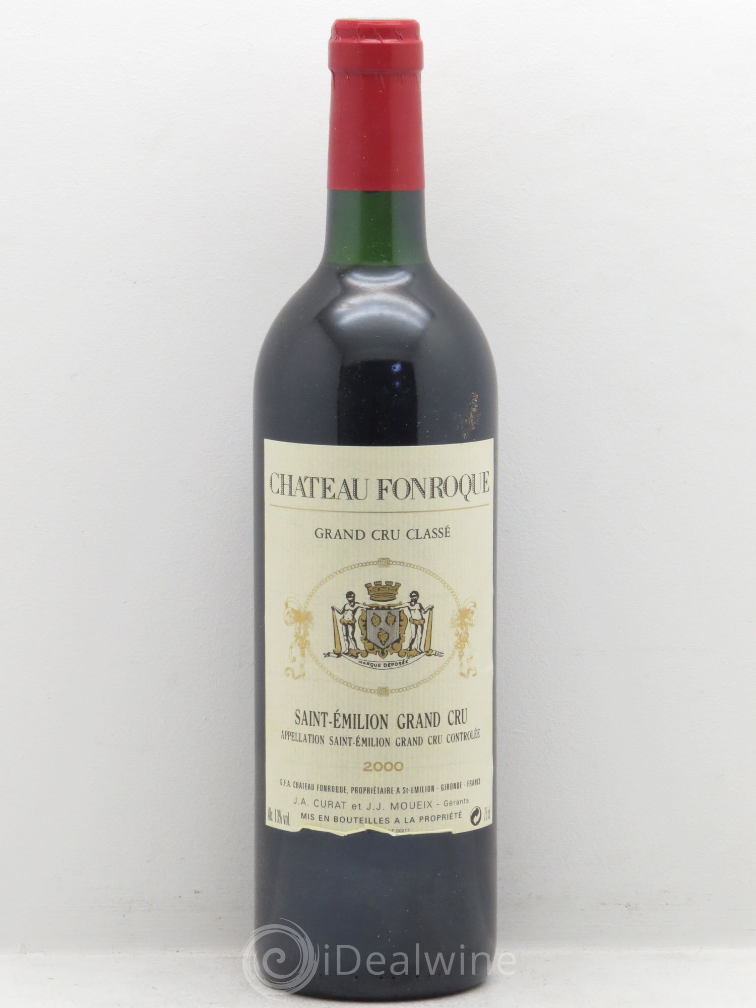 Château Fonroque Grand Cru Classé 2000 - Lot de 12 bouteilles - 0