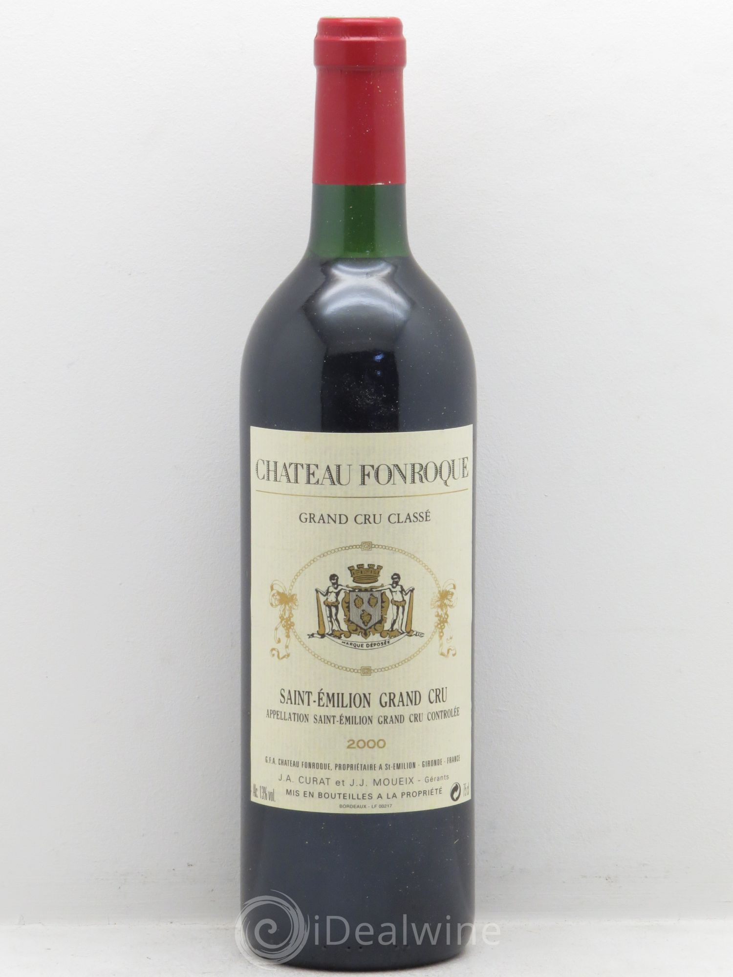 Château Fonroque Grand Cru Classé 2000 - Lot de 12 bouteilles - 0