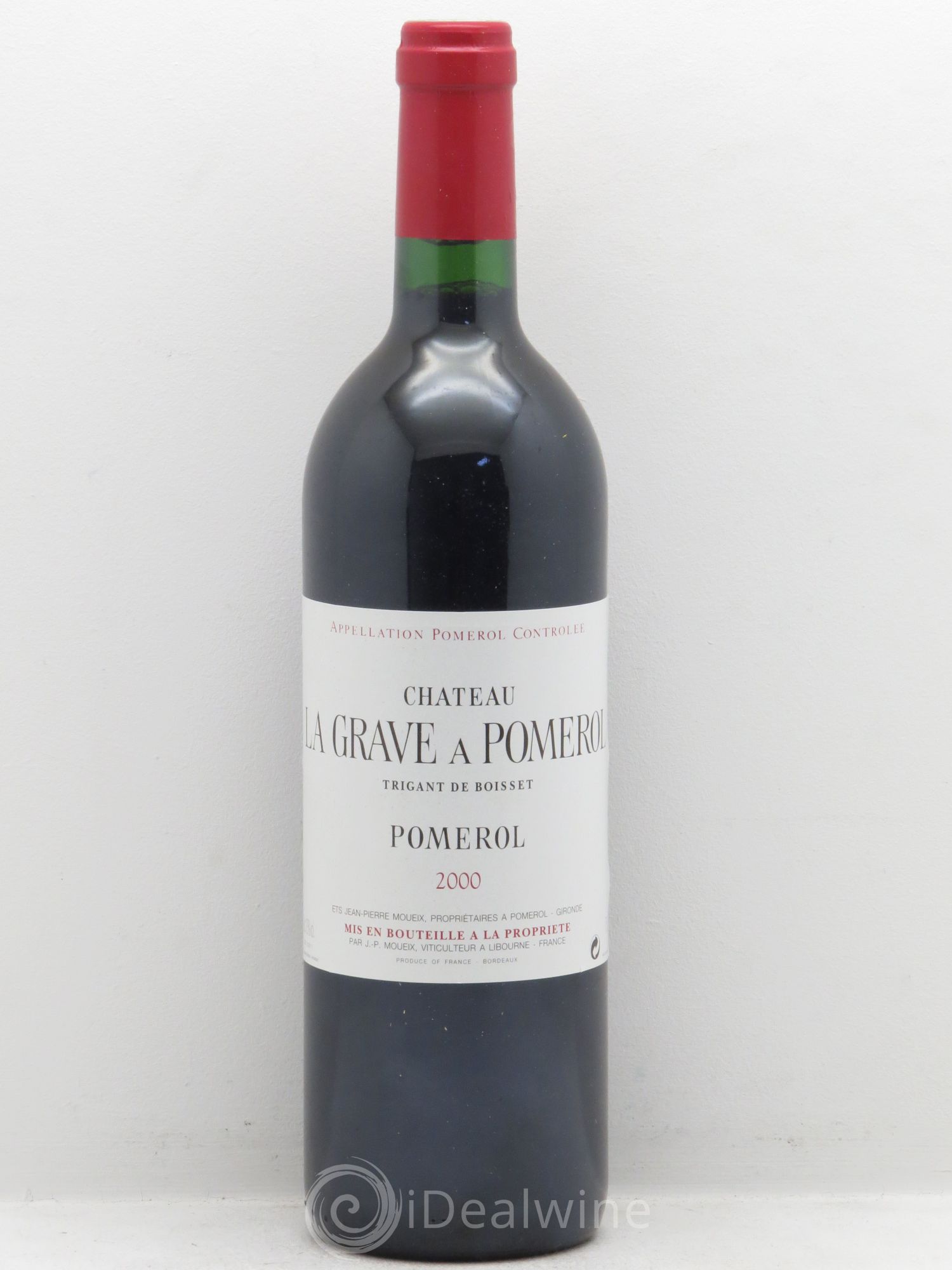 Château La Grave à Pomerol (Trigant de Boisset) 2000 - Lot de 12 bouteilles - 0