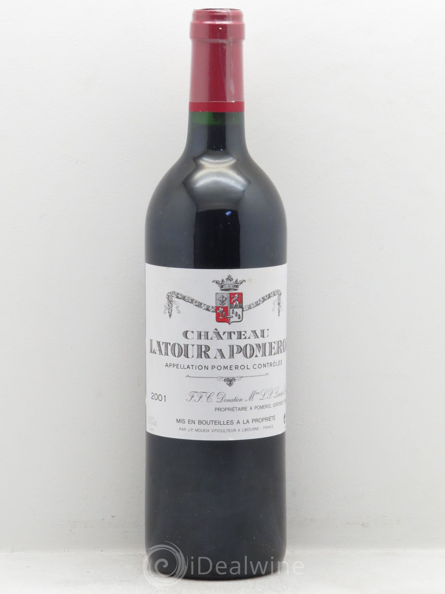 Château Latour à Pomerol 2001 - Lot de 12 bouteilles - 0
