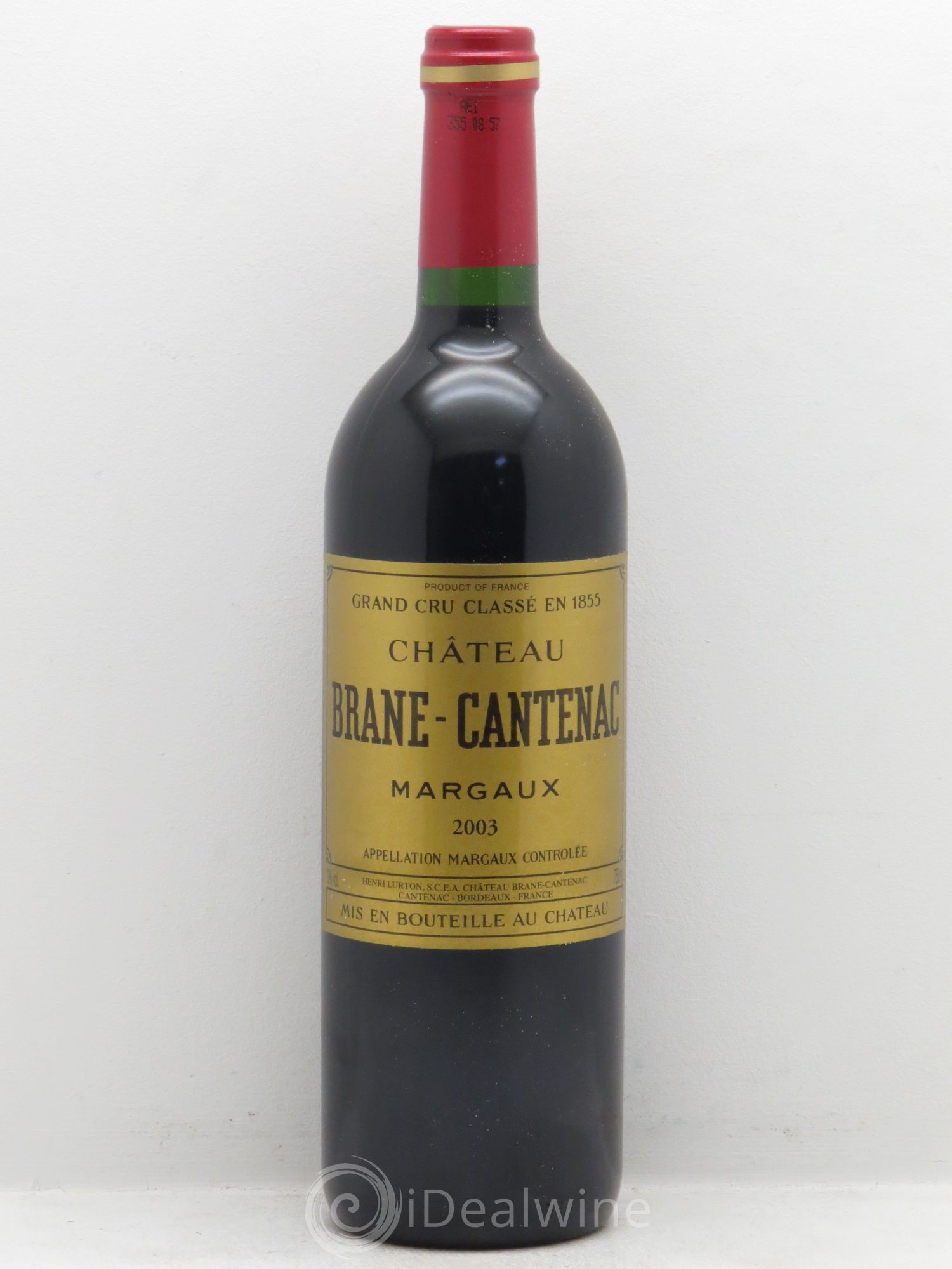 Château Brane Cantenac 2ème Grand Cru Classé 2003 - Lot de 12 bouteilles - 0