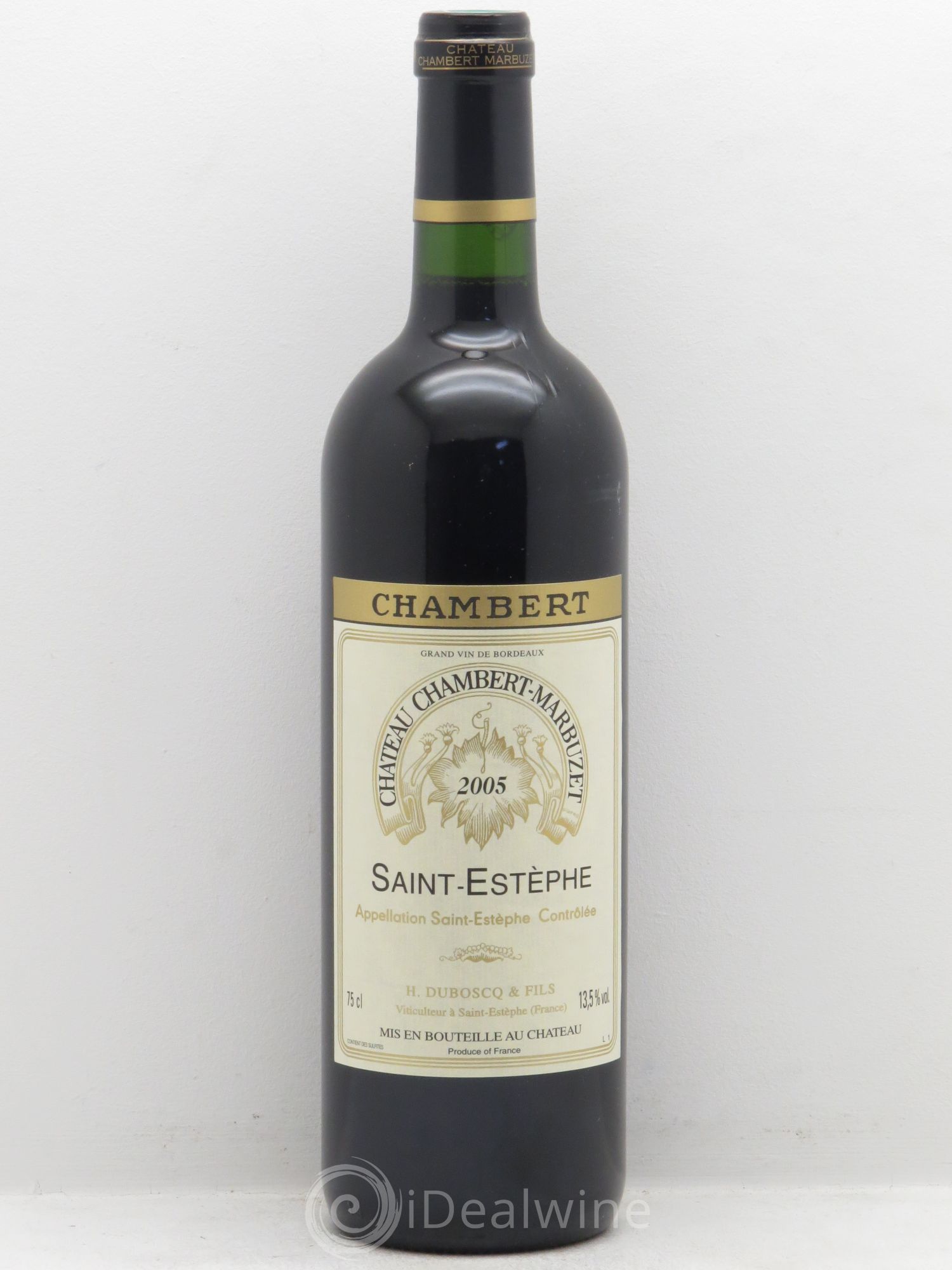 Saint-Estèphe Château Chambert Marbuzet (sans prix de réserve) 2005 - Posten von 12 Flaschen - 0