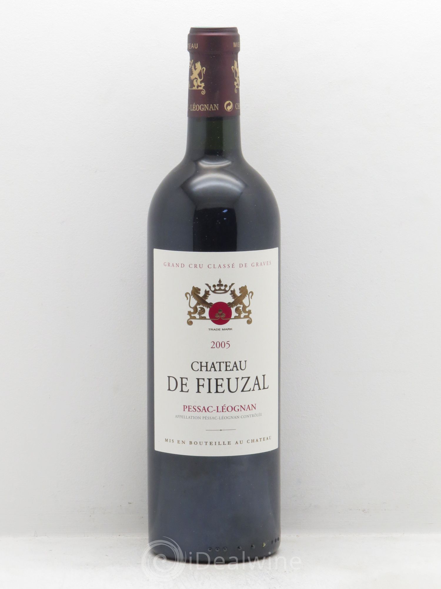 Château de Fieuzal Cru Classé de Graves 2005 - Lot de 12 bouteilles - 0