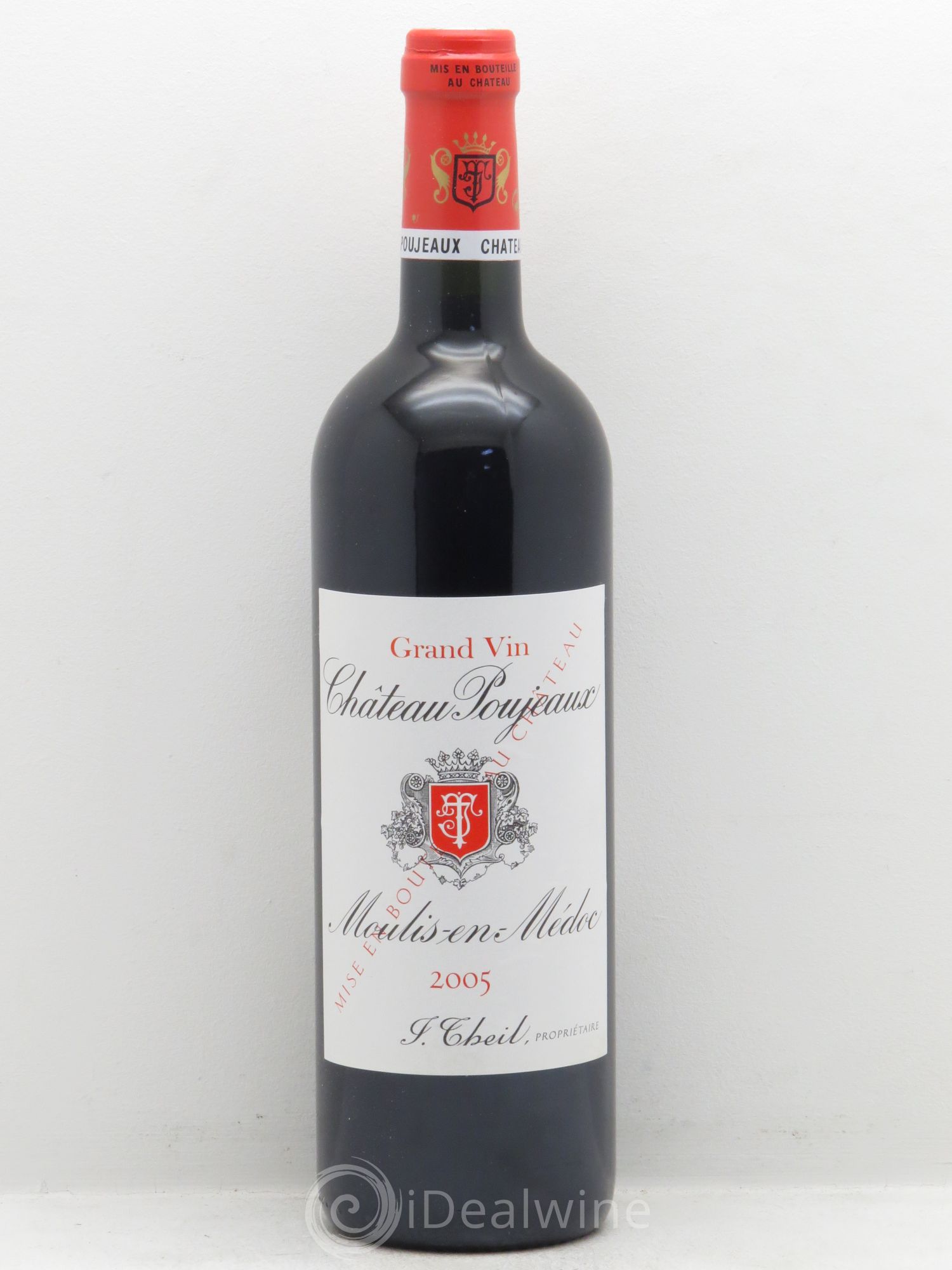 Château Poujeaux 2005 - Lot de 12 bouteilles - 0