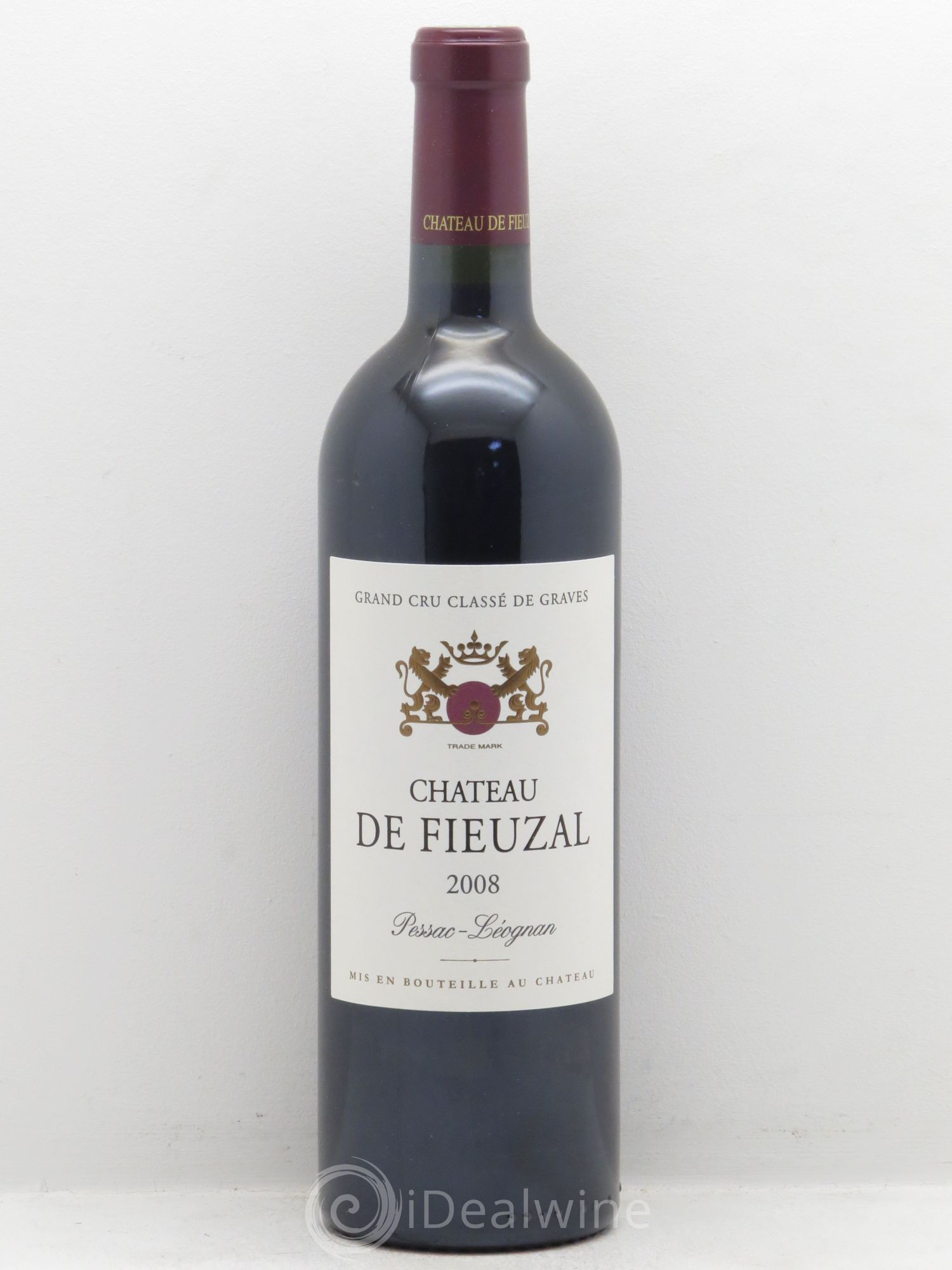 Château de Fieuzal Cru Classé de Graves 2008 - Lot de 12 bouteilles - 0