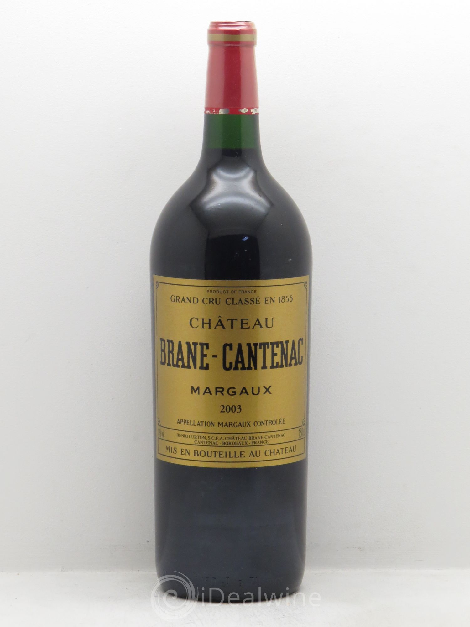 Château Brane Cantenac 2ème Grand Cru Classé 2003 - Lot de 6 magnums - 0