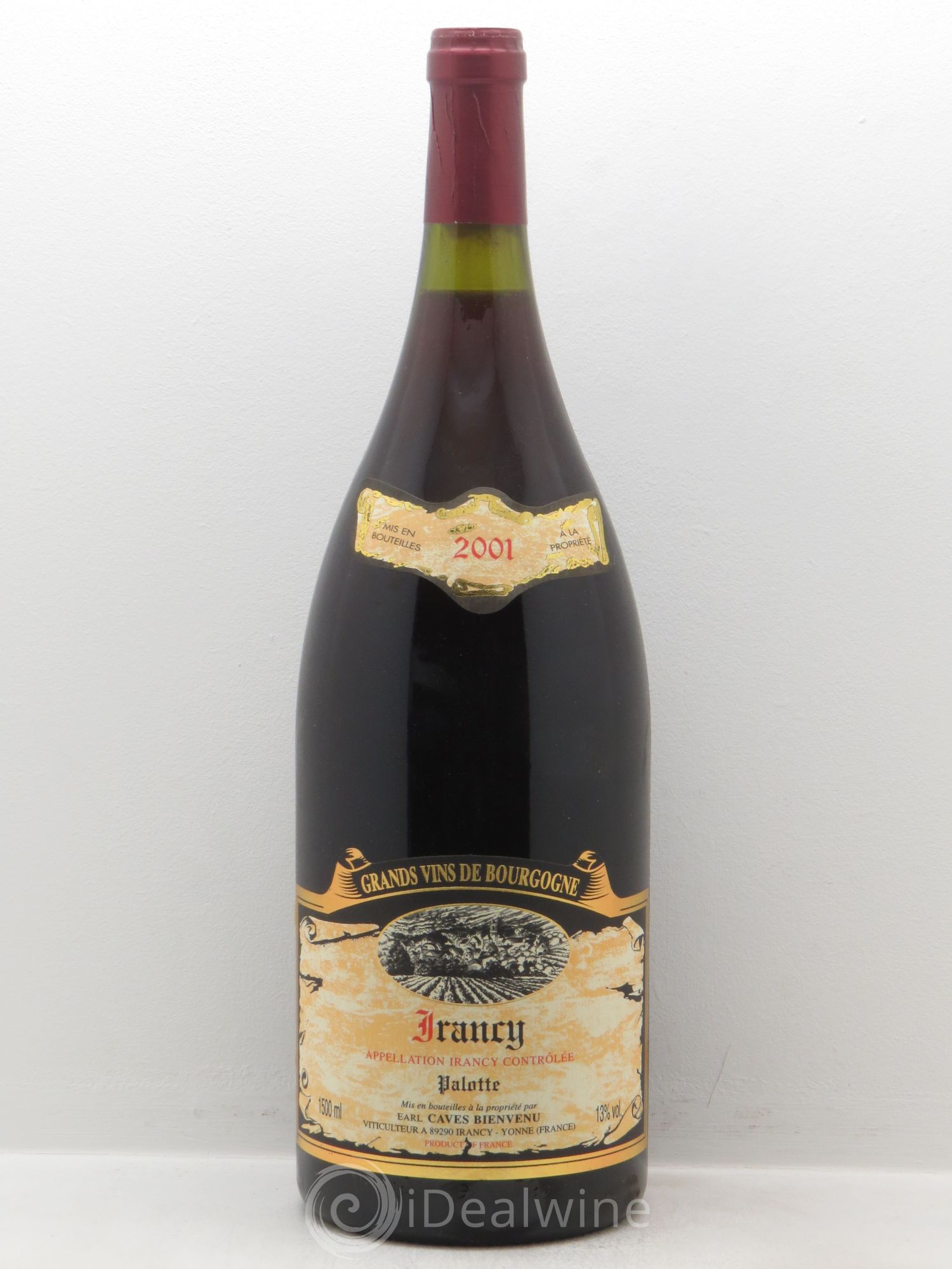 Bourgogne Irancy Palotte Léon Bienvenu 2001 - Posten von 6 Magnum - 0