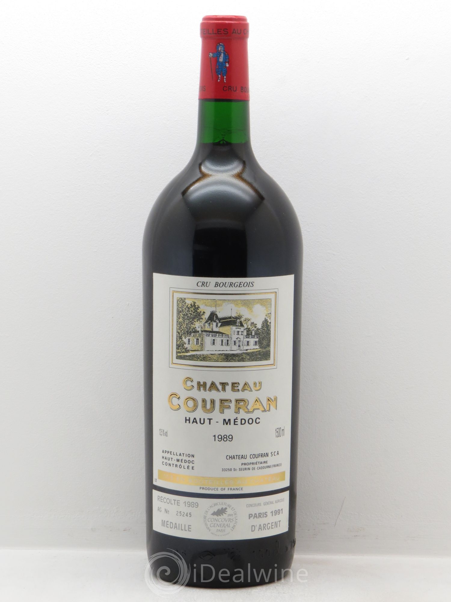 Château Coufran Cru Bourgeois (sans prix de réserve) 1989 - Lot de 1 magnum - 0