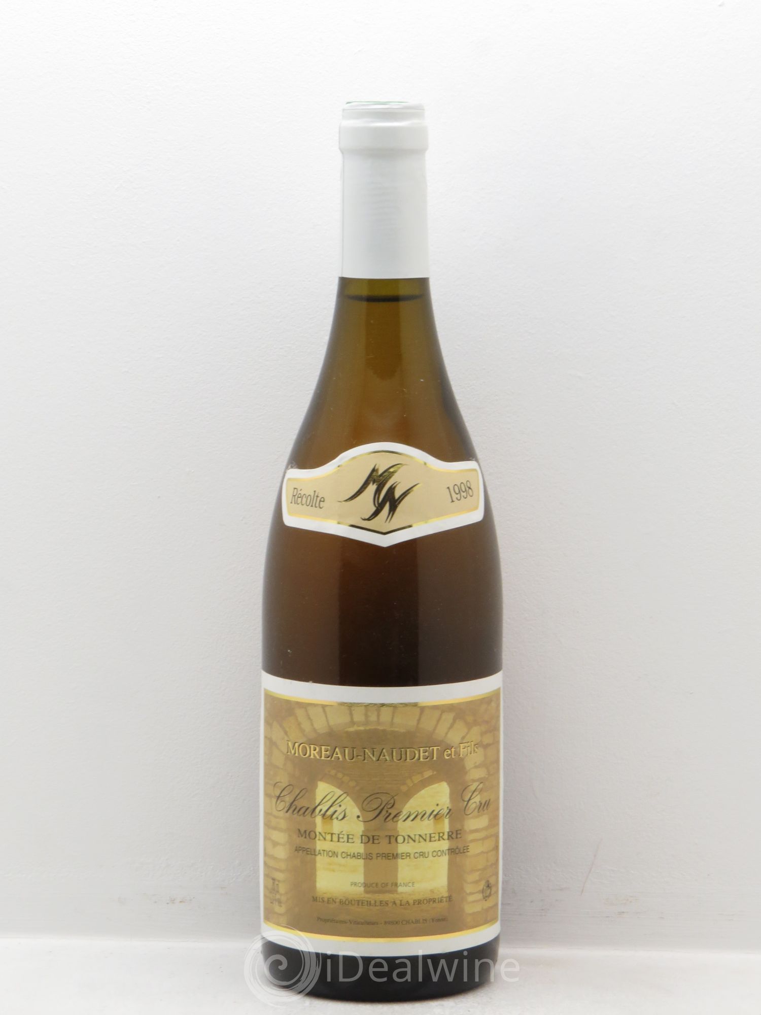 Chablis 1er Cru (sans prix de réserve) 1998 - Lot de 1 bouteille - 0