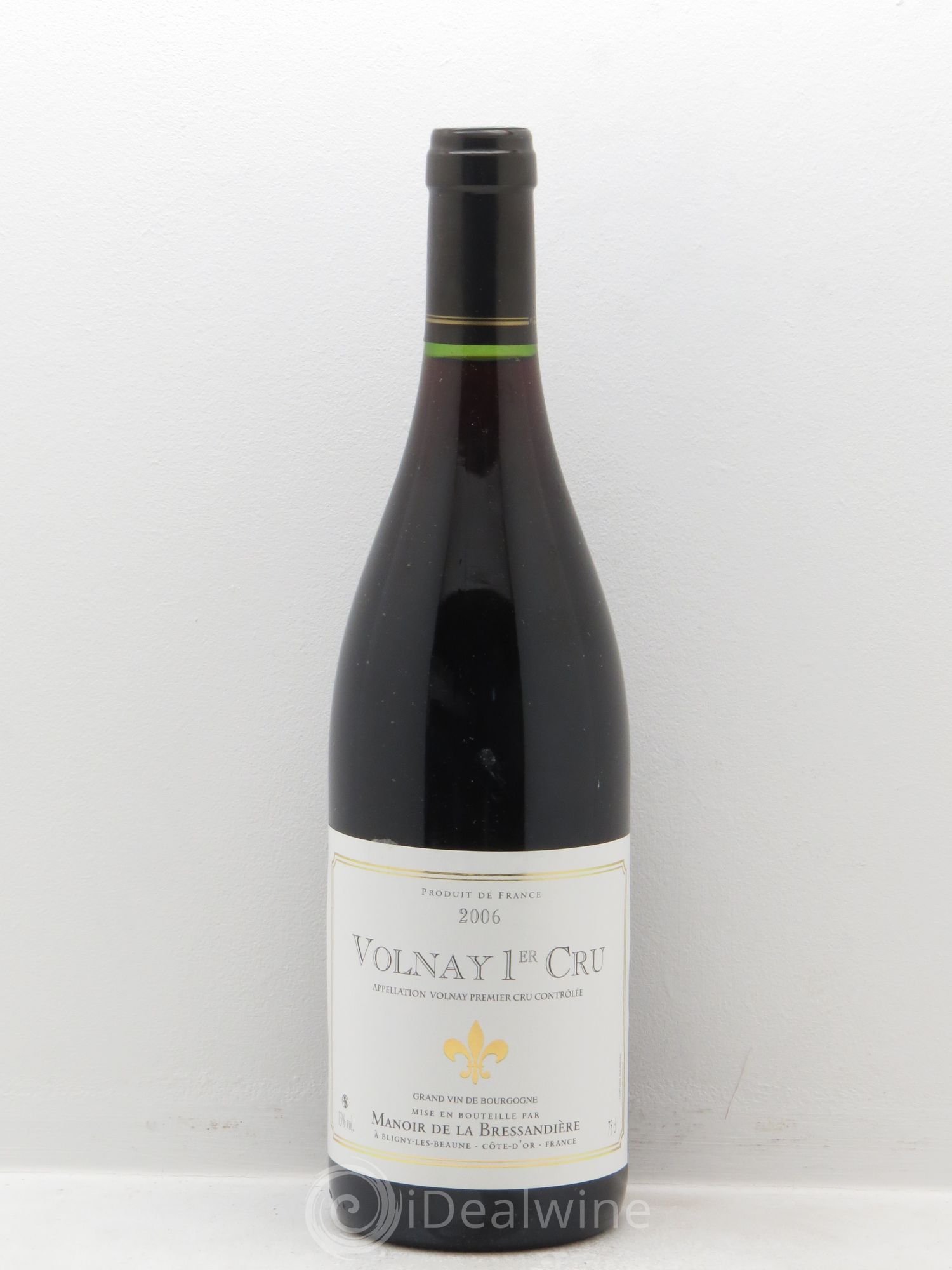 Volnay 1er Cru Manoir de la Bressandière (sans prix de réserve) 2006 - Posten von 6 Flaschen - 0