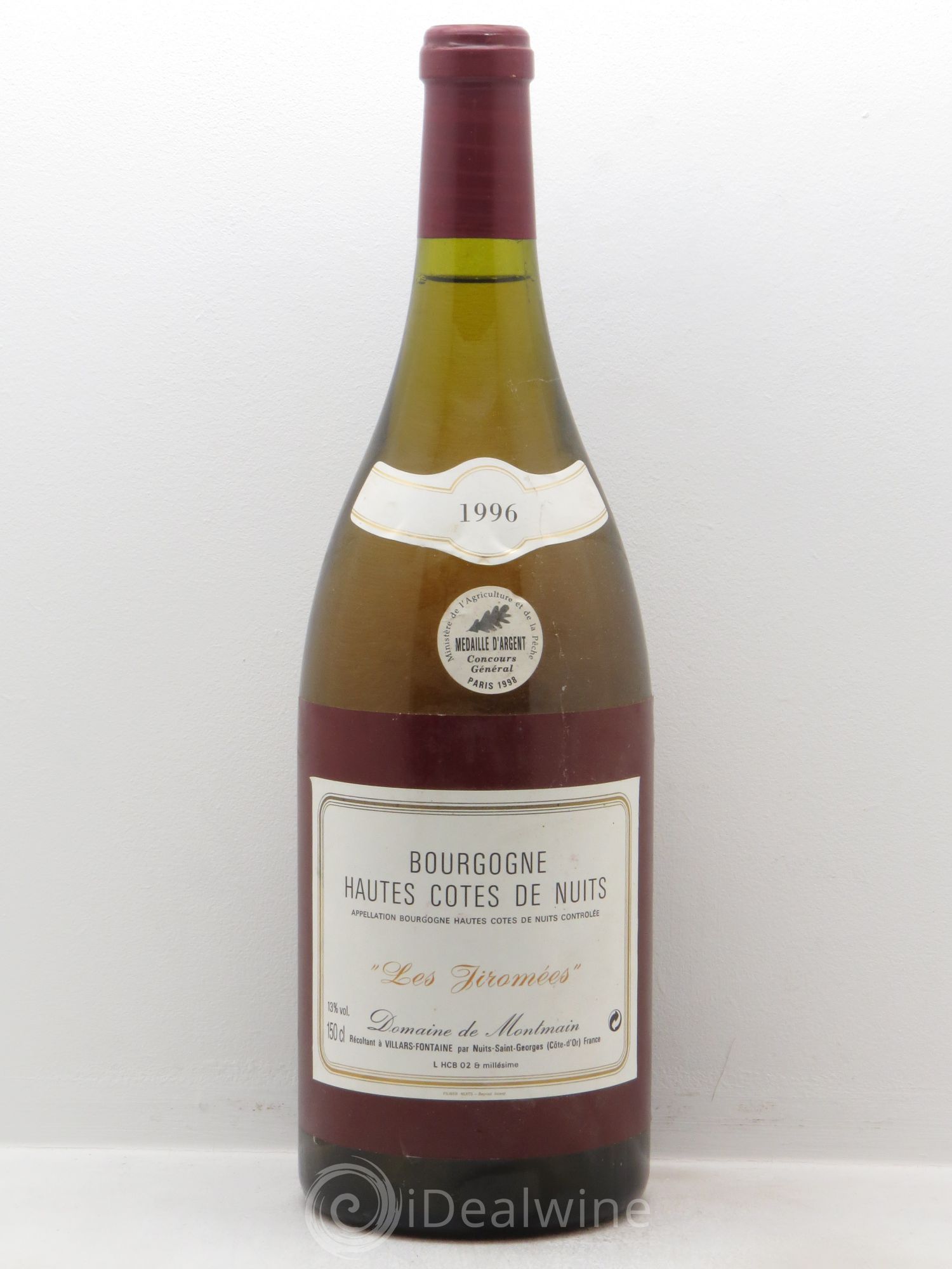 Hautes-Côtes de Nuits les Jiromées Domaine de Montmain 1996 - Posten von 1 Magnum - 0
