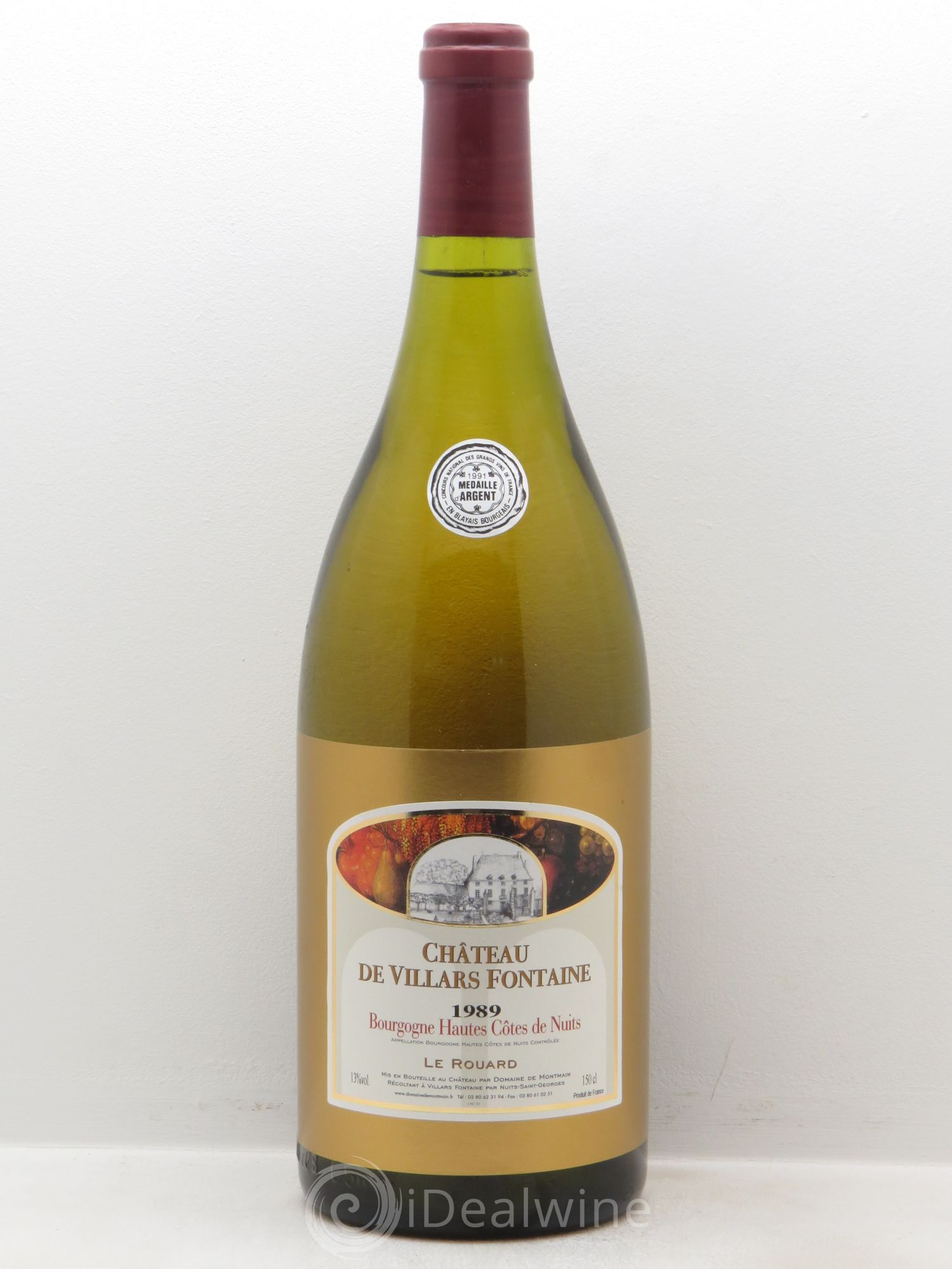 Hautes-Côtes de Nuits Château de Villars Fontaine le Rouard Domaine de Montmain (sans prix de réserve) 1989 - Posten von 1 Magnum - 0