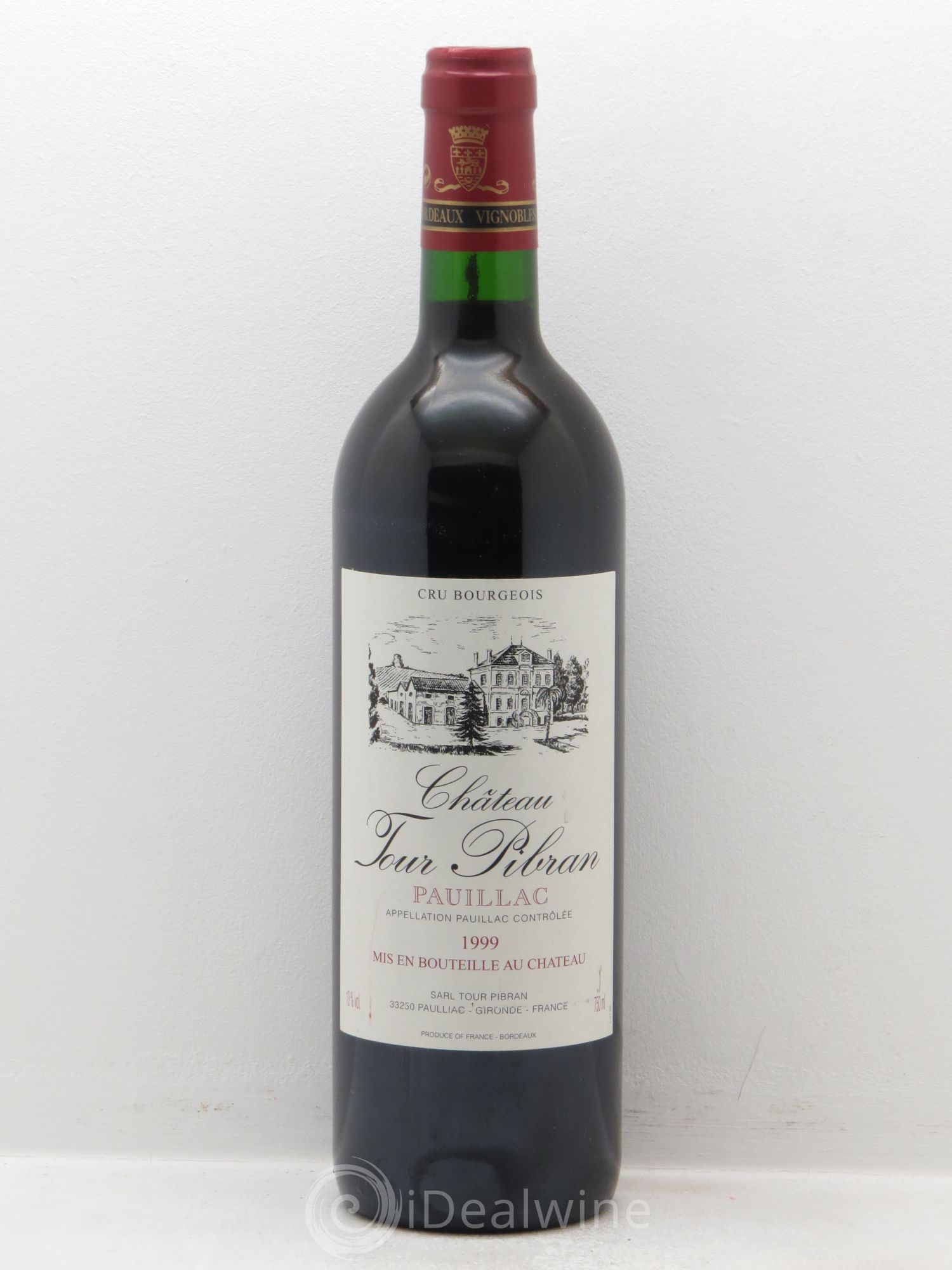 Château Tour Pibran Cru Bourgeois (sans prix de réserve) 1999 - Lot de 1 bouteille - 0