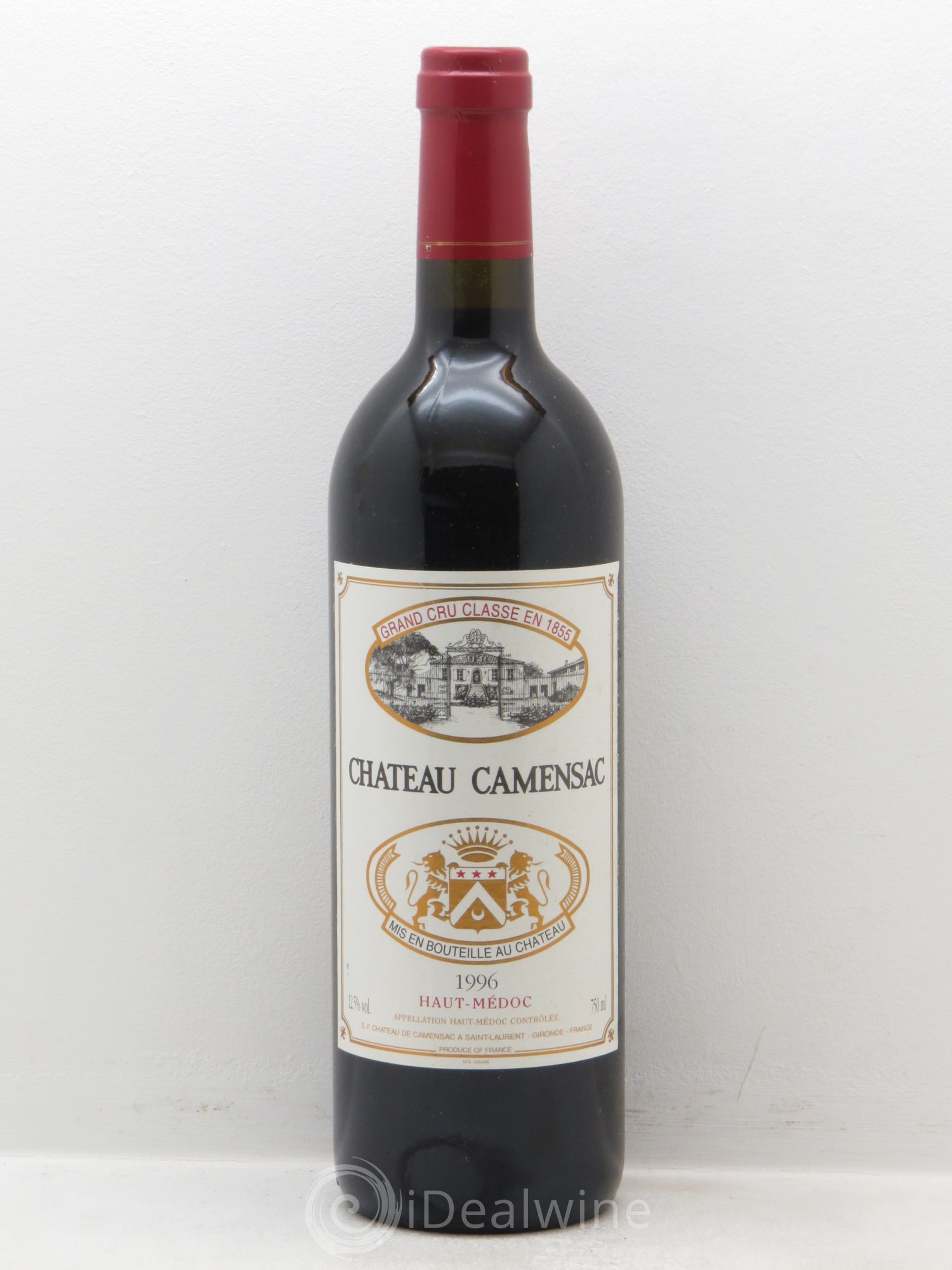 Château Camensac 5ème Grand Cru Classé 1996 - Lot de 12 bouteilles - 0
