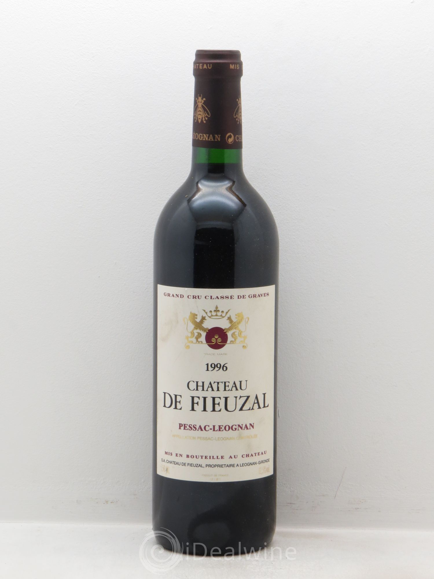 Château de Fieuzal Cru Classé de Graves 1996 - Lot de 12 bouteilles - 0