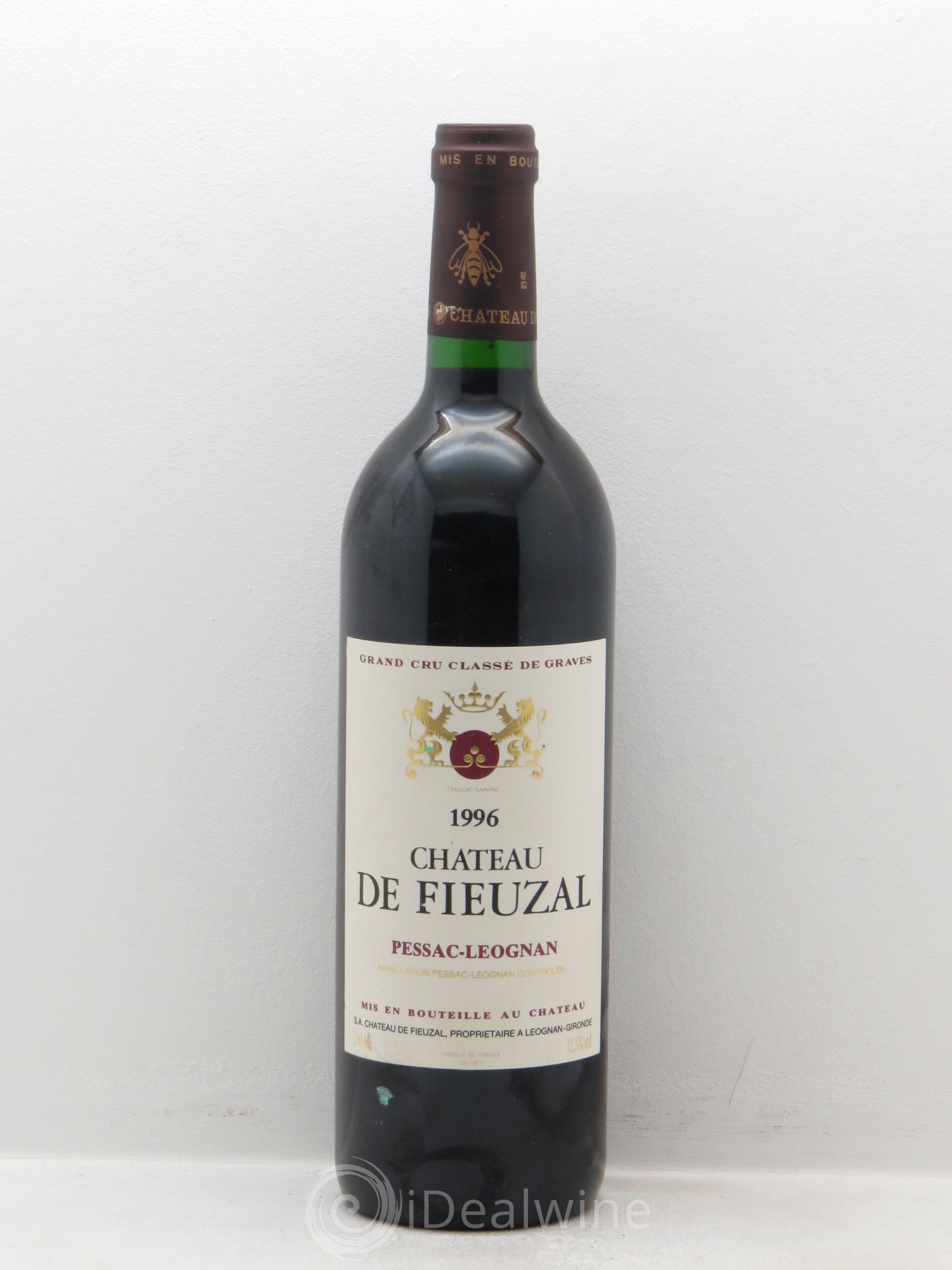 Château de Fieuzal Cru Classé de Graves 1996 - Lot de 12 bouteilles - 0