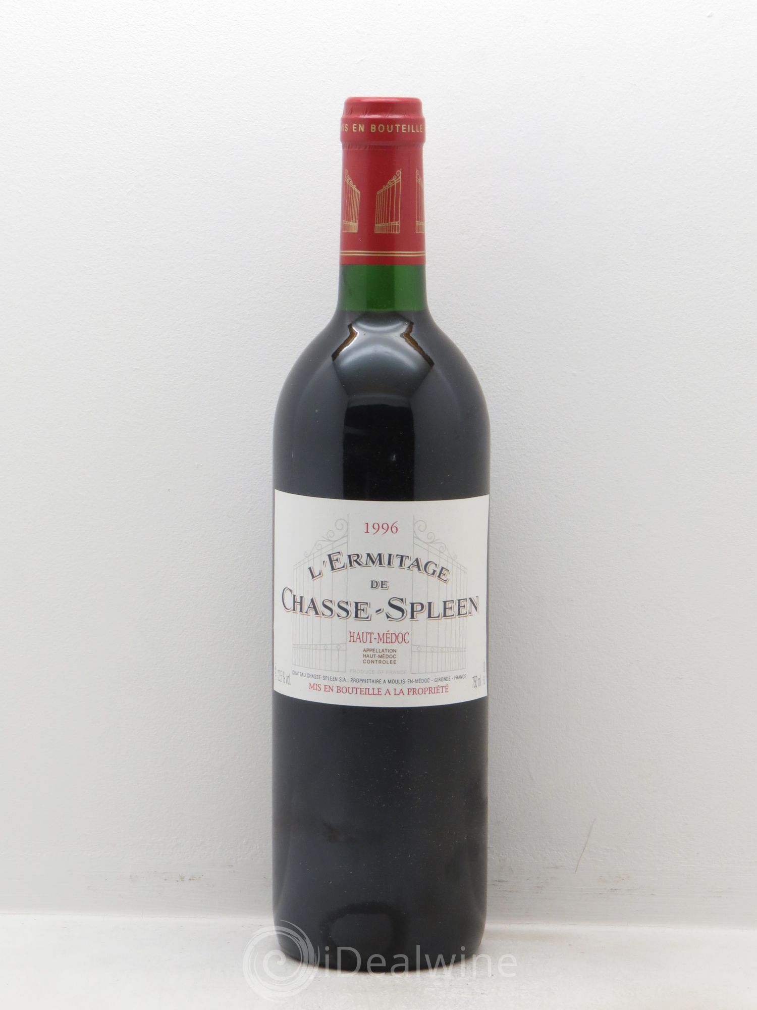 Héritage (Ermitage) de Chasse Spleen 1996 - Lot de 12 bouteilles - 0