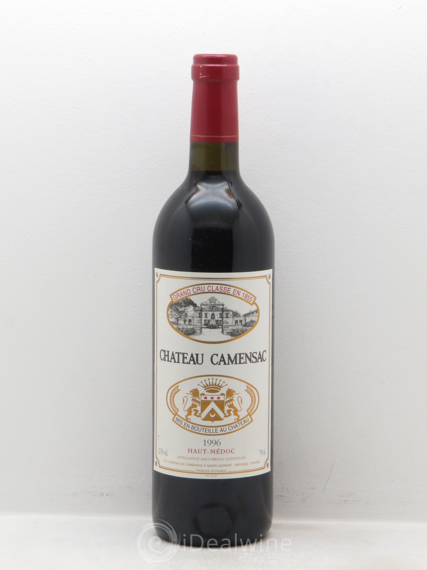 Château Camensac 5ème Grand Cru Classé 1996 - Lot de 12 bouteilles - 0