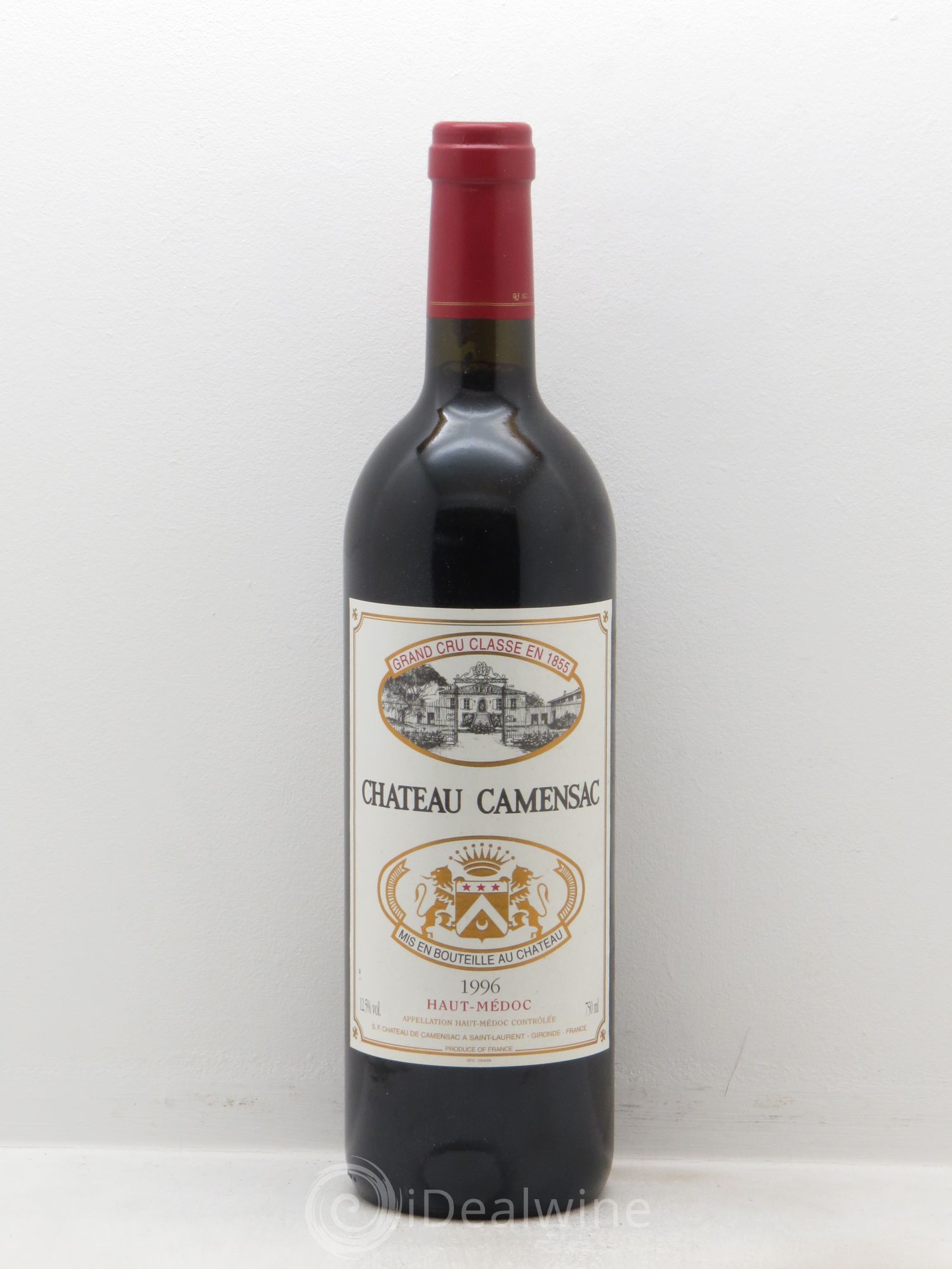 Château Camensac 5ème Grand Cru Classé 1996 - Lot de 12 bouteilles - 0