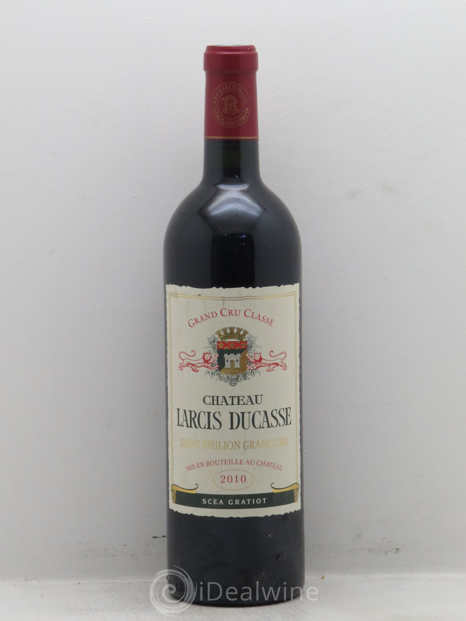 Château Larcis Ducasse 1er Grand Cru Classé B 2010 - Lot de 6 bouteilles - 0