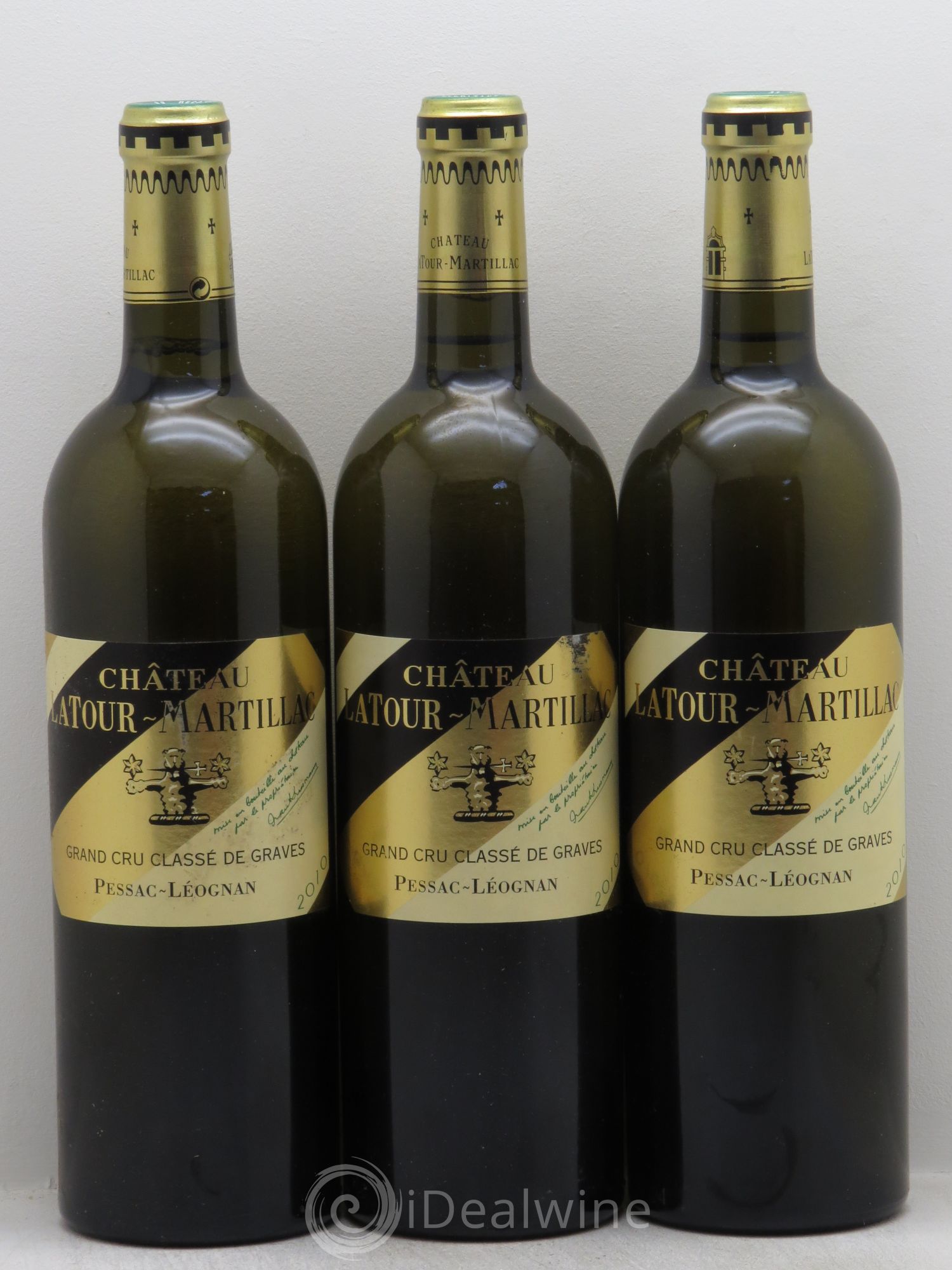 Château Latour-Martillac Cru Classé de Graves (sans prix de réserve) 2010 - Lot de 3 bouteilles - 0