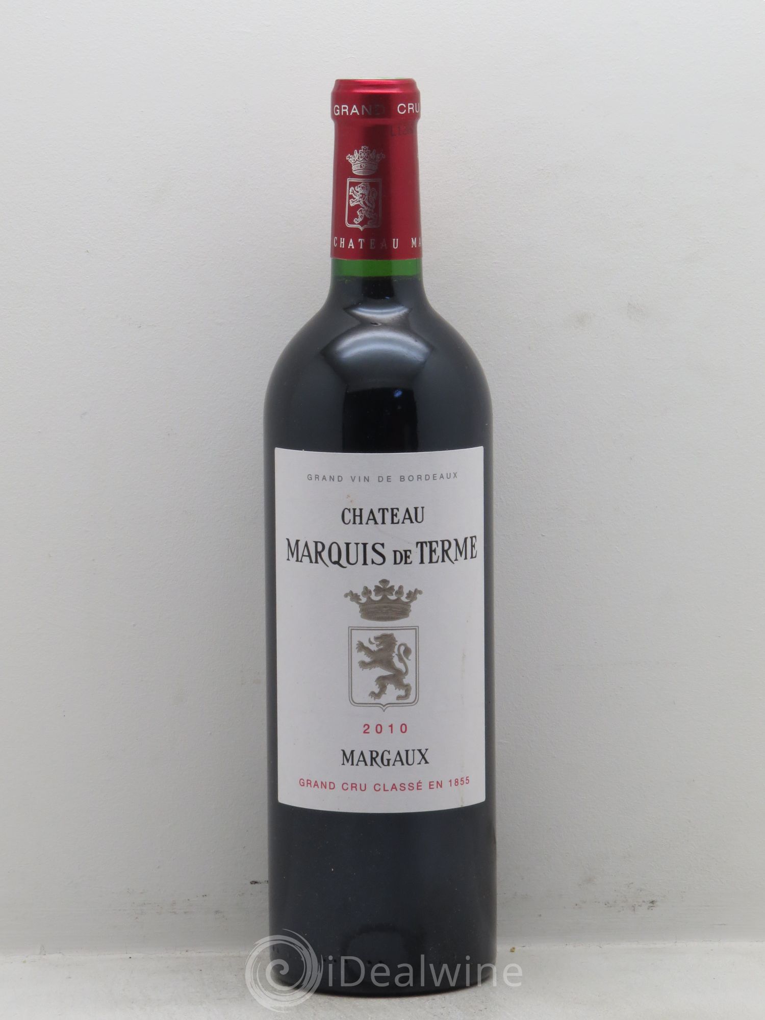 Château Marquis de Terme 4ème Grand Cru Classé 2010 - Lot de 6 bouteilles - 0