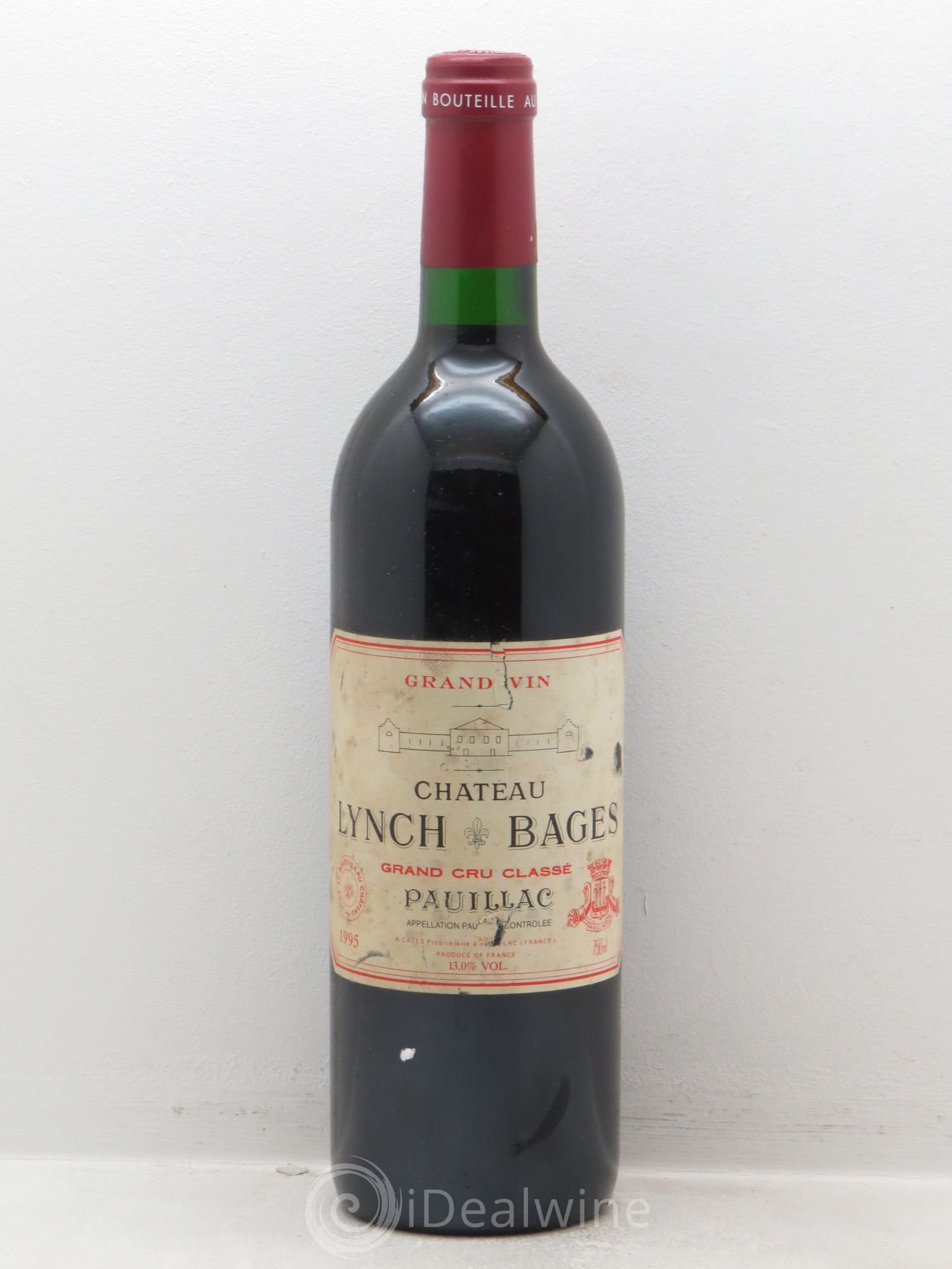 Château Lynch Bages 5ème Grand Cru Classé (sans prix de réserve) 1995 - Lot de 1 bouteille - 0