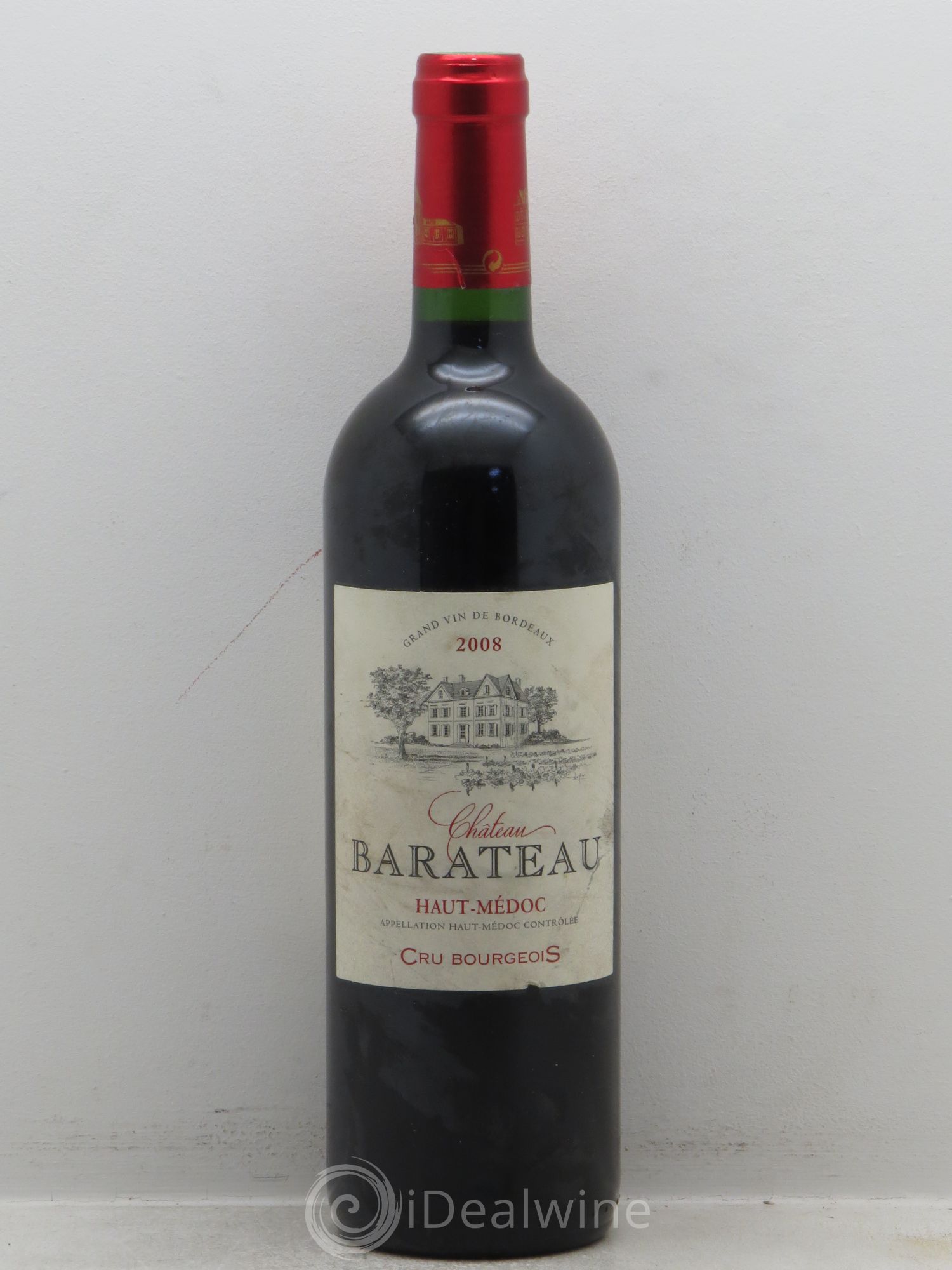 Haut Médoc Château Barateau (sans prix de réserve) 2008 - Posten von 1 Flasche - 0