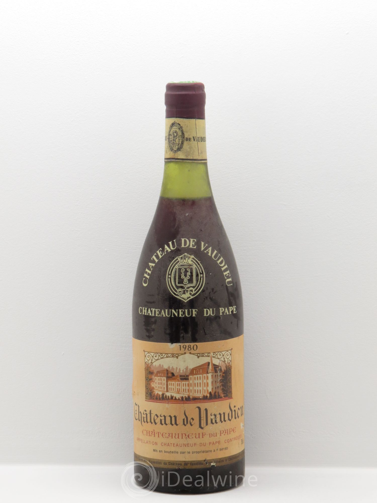 Châteauneuf-du-Pape Château Vaudieu (sans prix de réserve) 1980 - Posten von 1 Flasche - 0