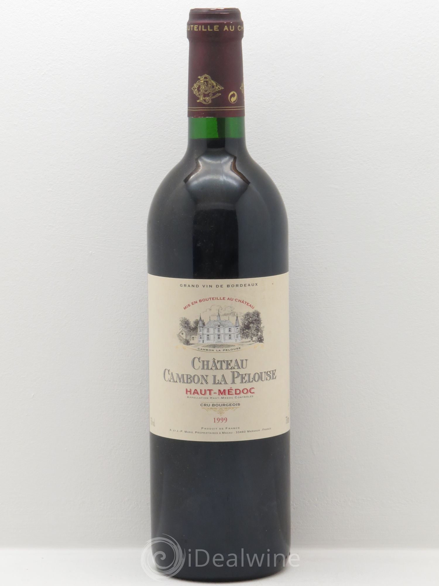 Château Cambon la Pelouse Cru Bourgeois (sans prix de réserve) 1999 - Lot de 1 bouteille - 0
