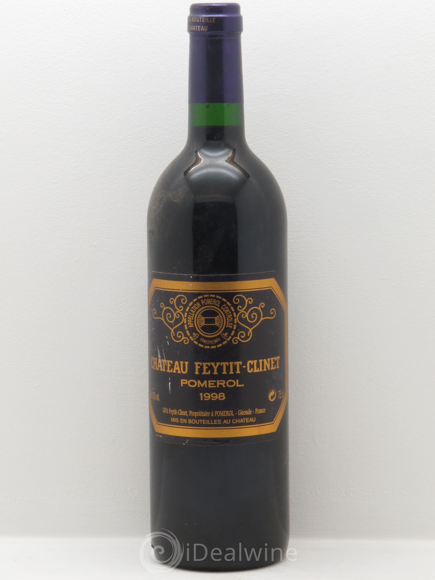 Château Feytit-Clinet (sans prix de réserve) 1998 - Lot de 1 bouteille - 0