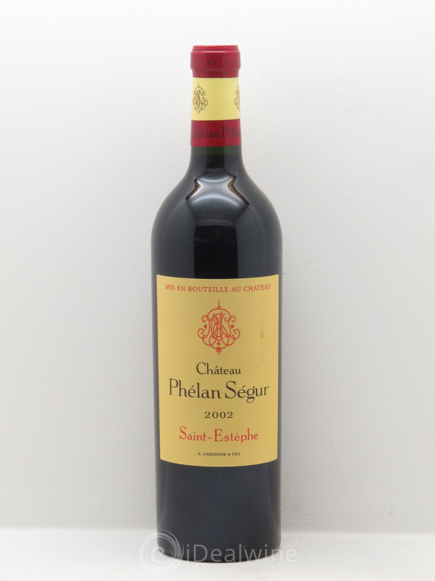 Château Phélan Ségur 2002 - Lot de 6 bouteilles - 0
