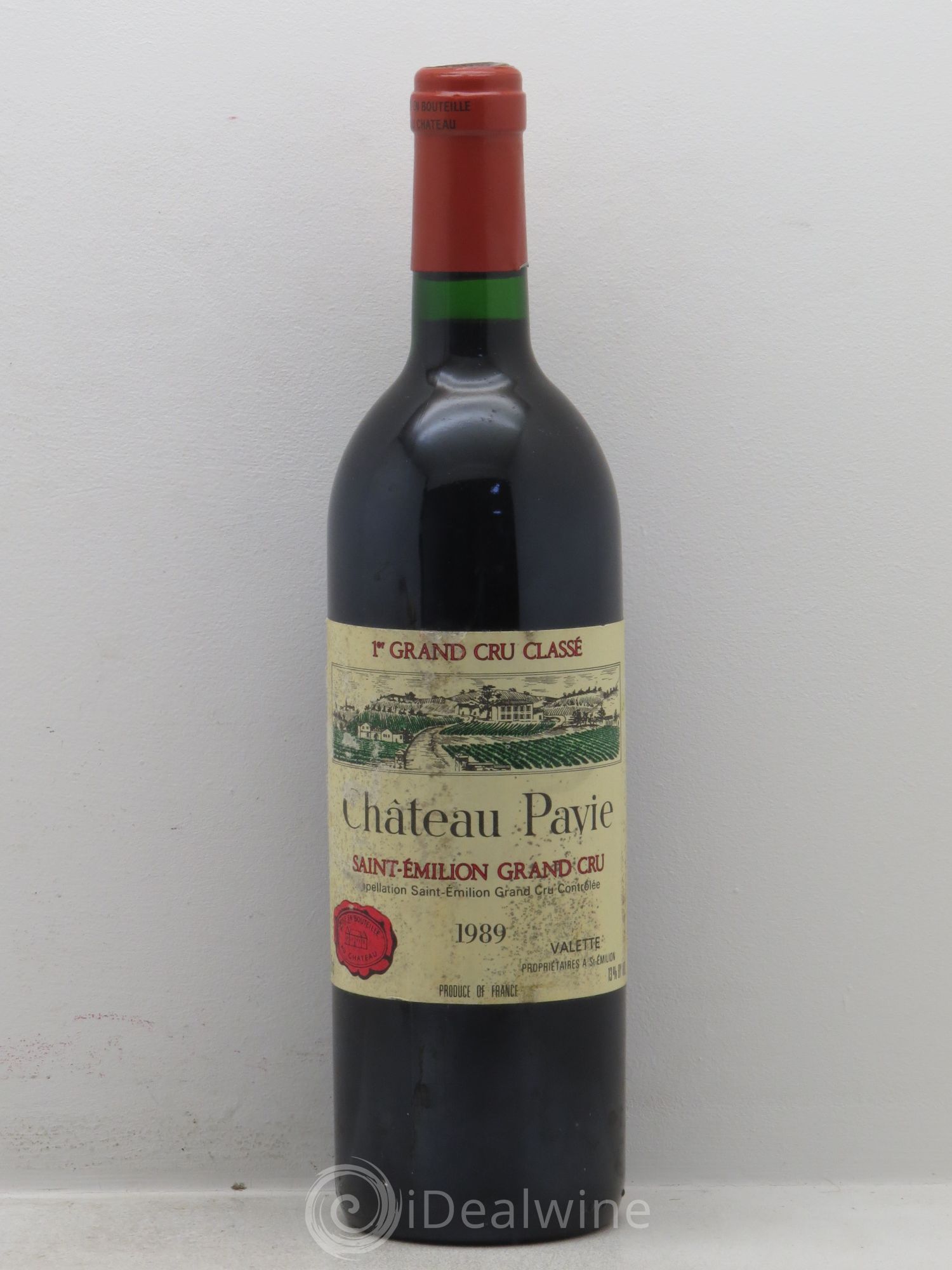 Château Pavie 1er Grand Cru Classé A (sans prix de réserve) 1989 - Lot de 1 bouteille - 0