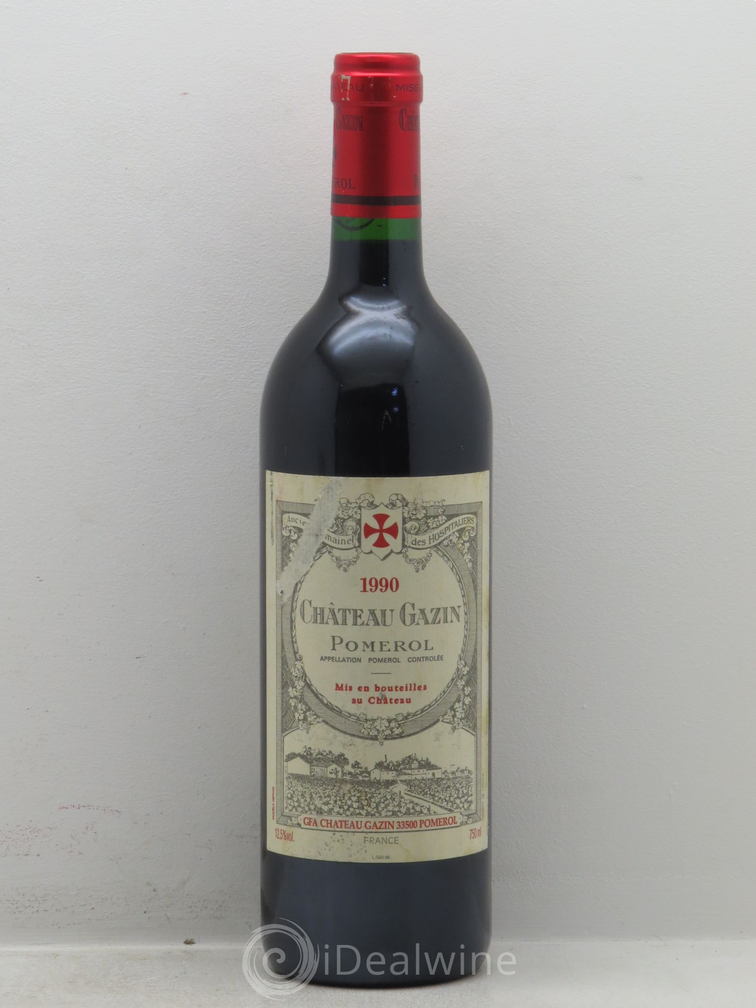 Château Gazin (sans prix de réserve) 1990 - Lot de 1 bouteille - 0