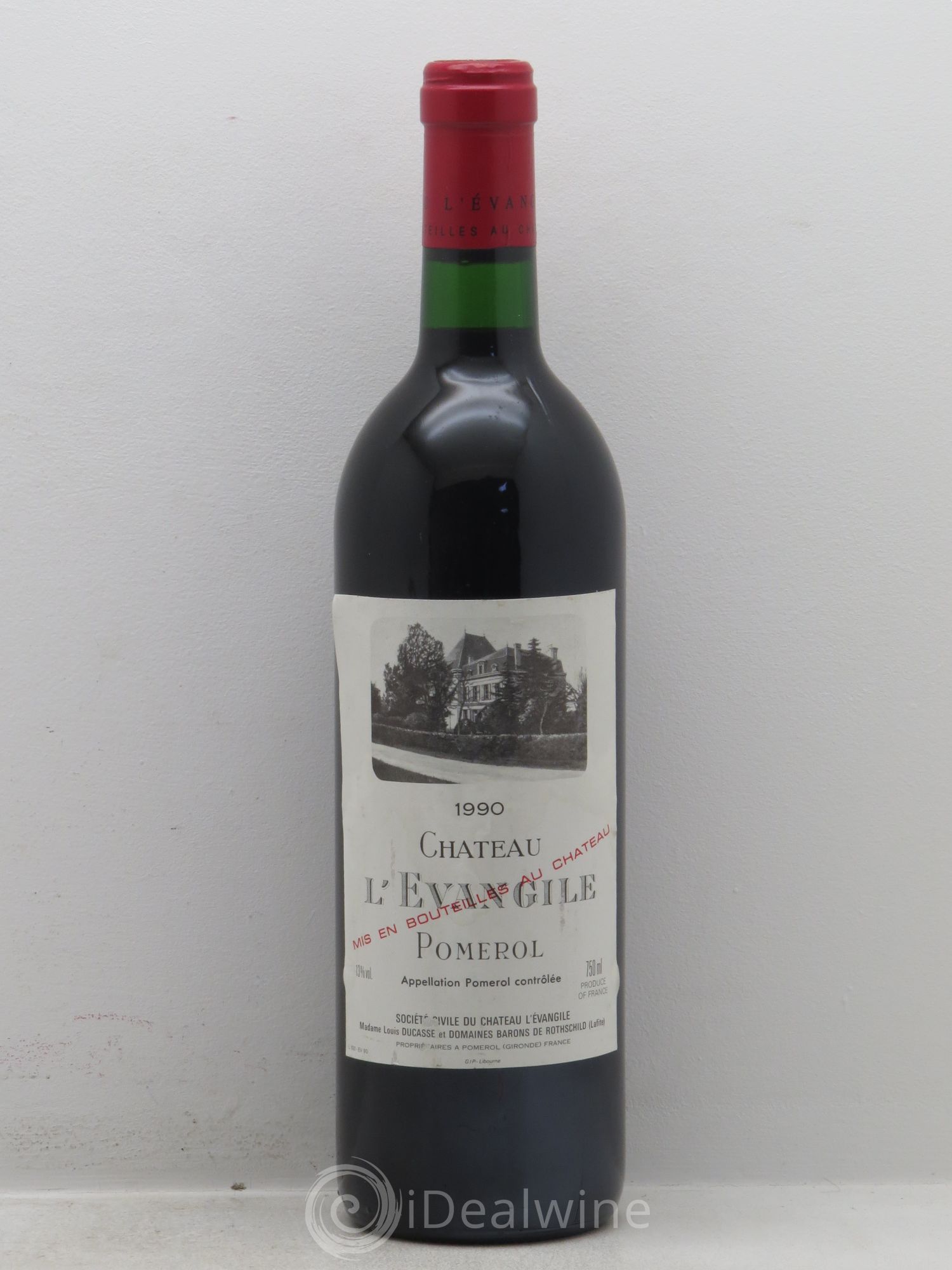 Château l' Évangile 1990 - Lot de 1 bouteille - 0