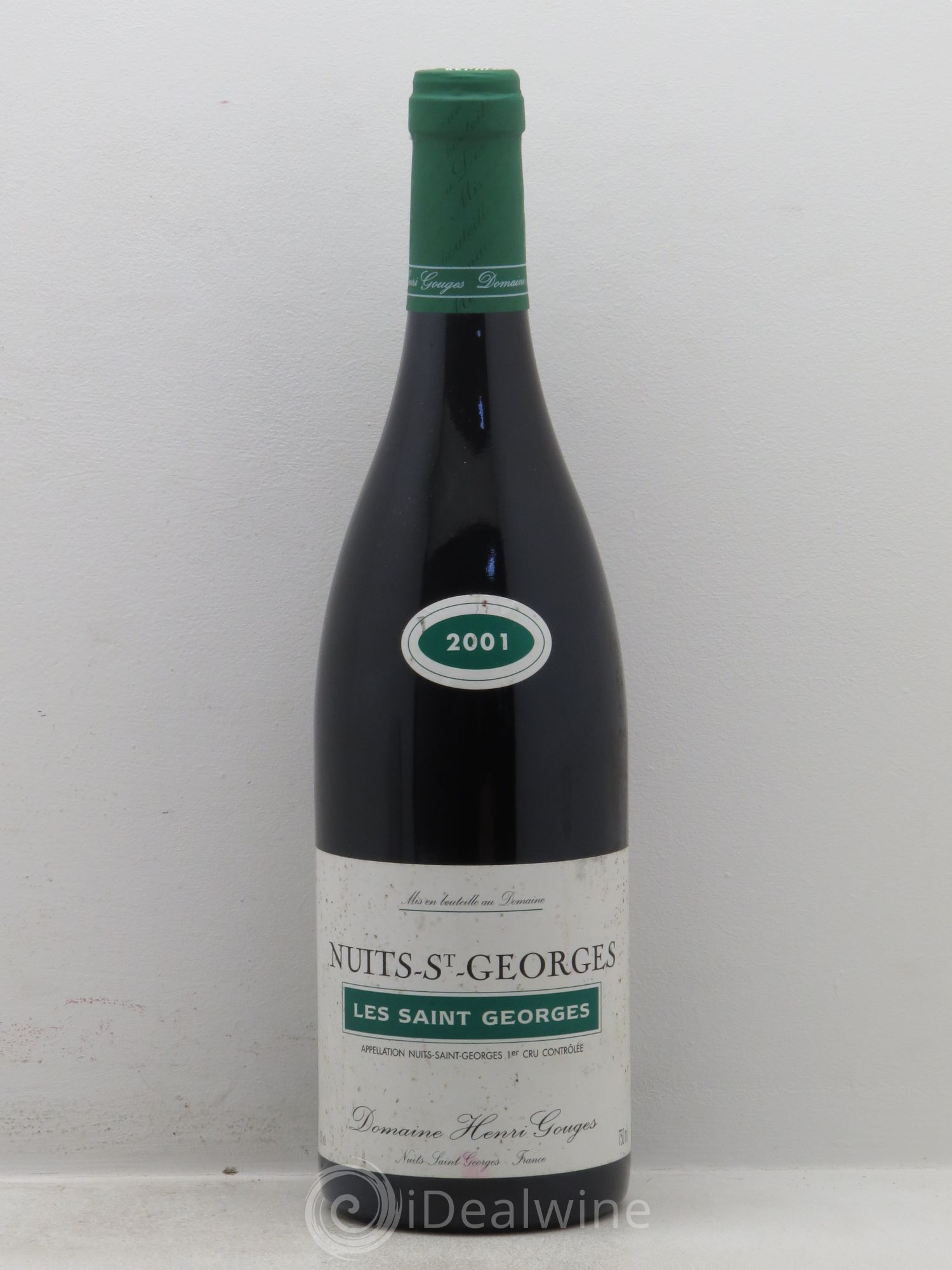 Nuits-Saint-Georges 1er Cru Les Saints Georges Henri Gouges (sans prix de réserve) 2001 - Lot de 1 bouteille - 0