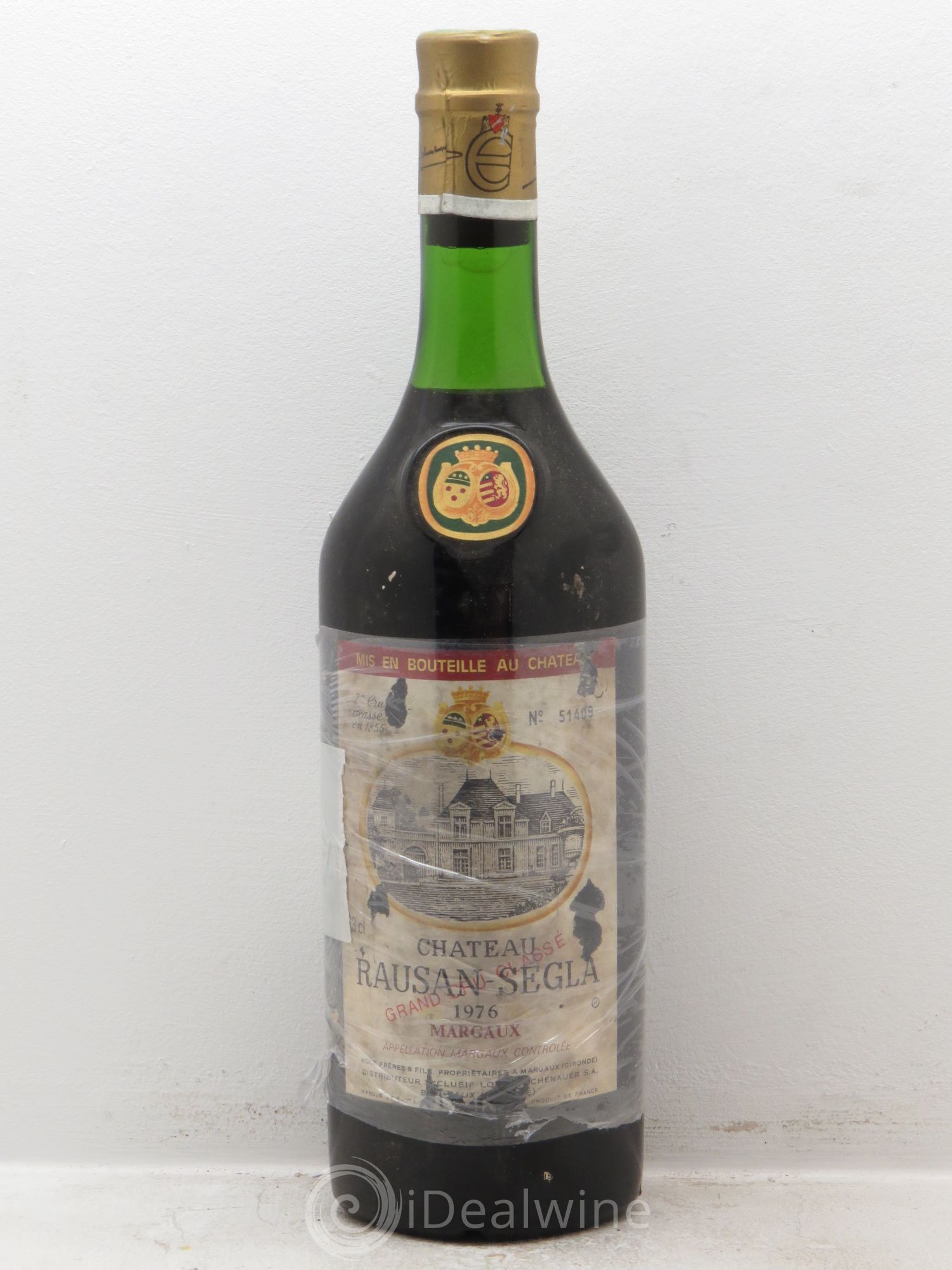 Château Rauzan Ségla Grand Cru Classé (sans prix de réserve) 1976 - Lot de 1 bouteille - 0