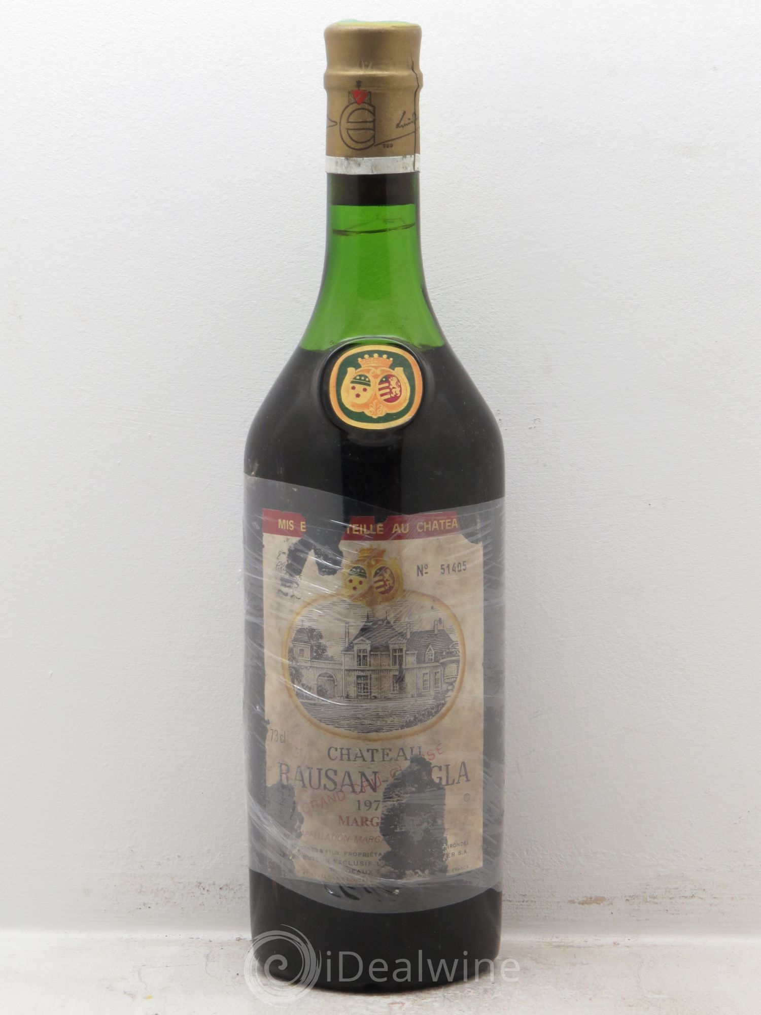 Château Rauzan Ségla Grand Cru Classé 1976 - Lot de 1 bouteille - 0