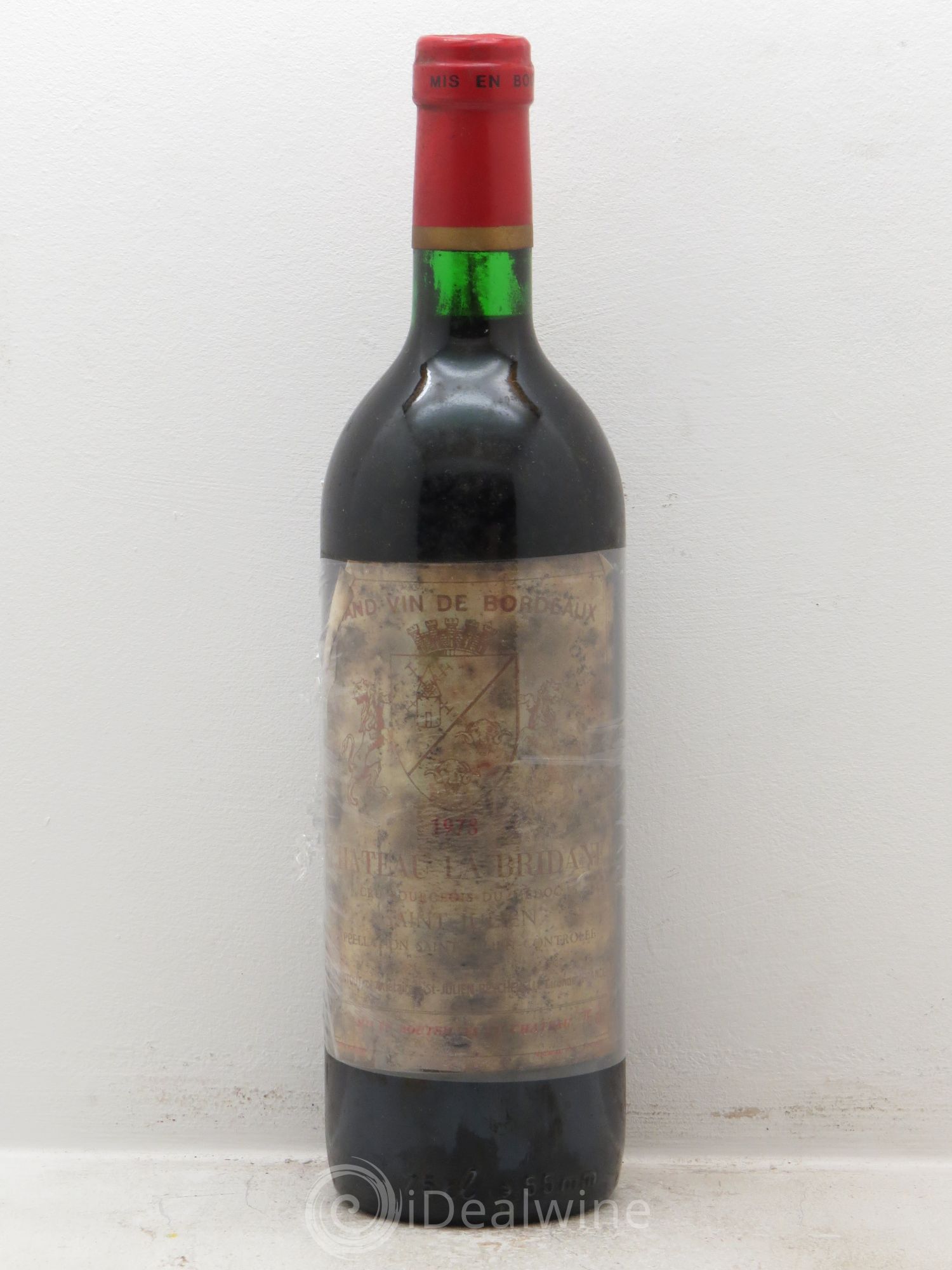 Château la Bridane Cru Bourgeois 1978 - Lot de 1 bouteille - 0