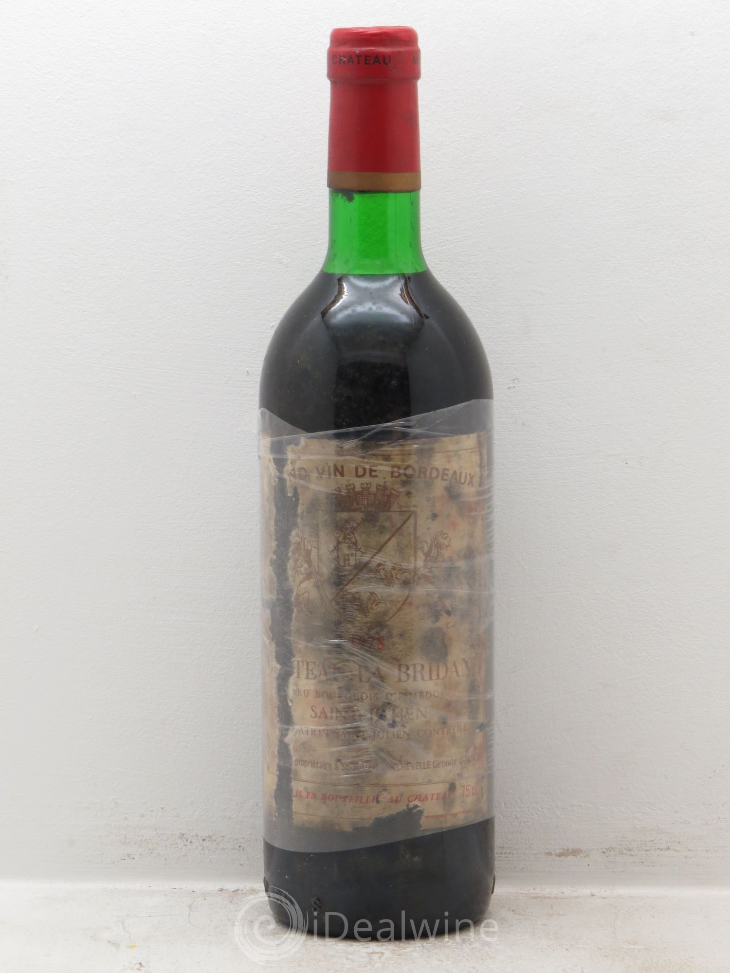 Château la Bridane Cru Bourgeois 1978 - Lot de 1 bouteille - 0